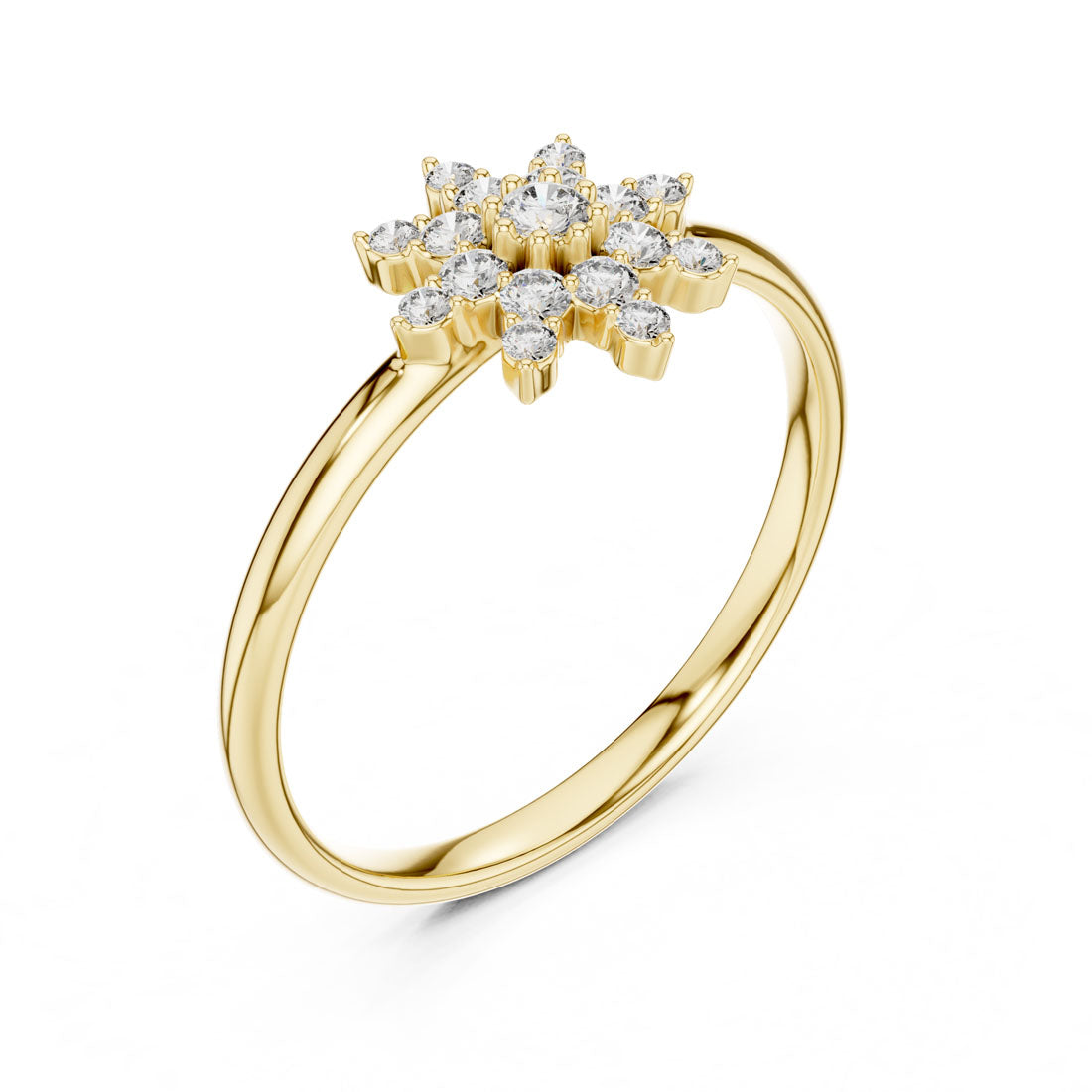 .12 Ct. Starburst Diamond Cluster Ring (1 (340))