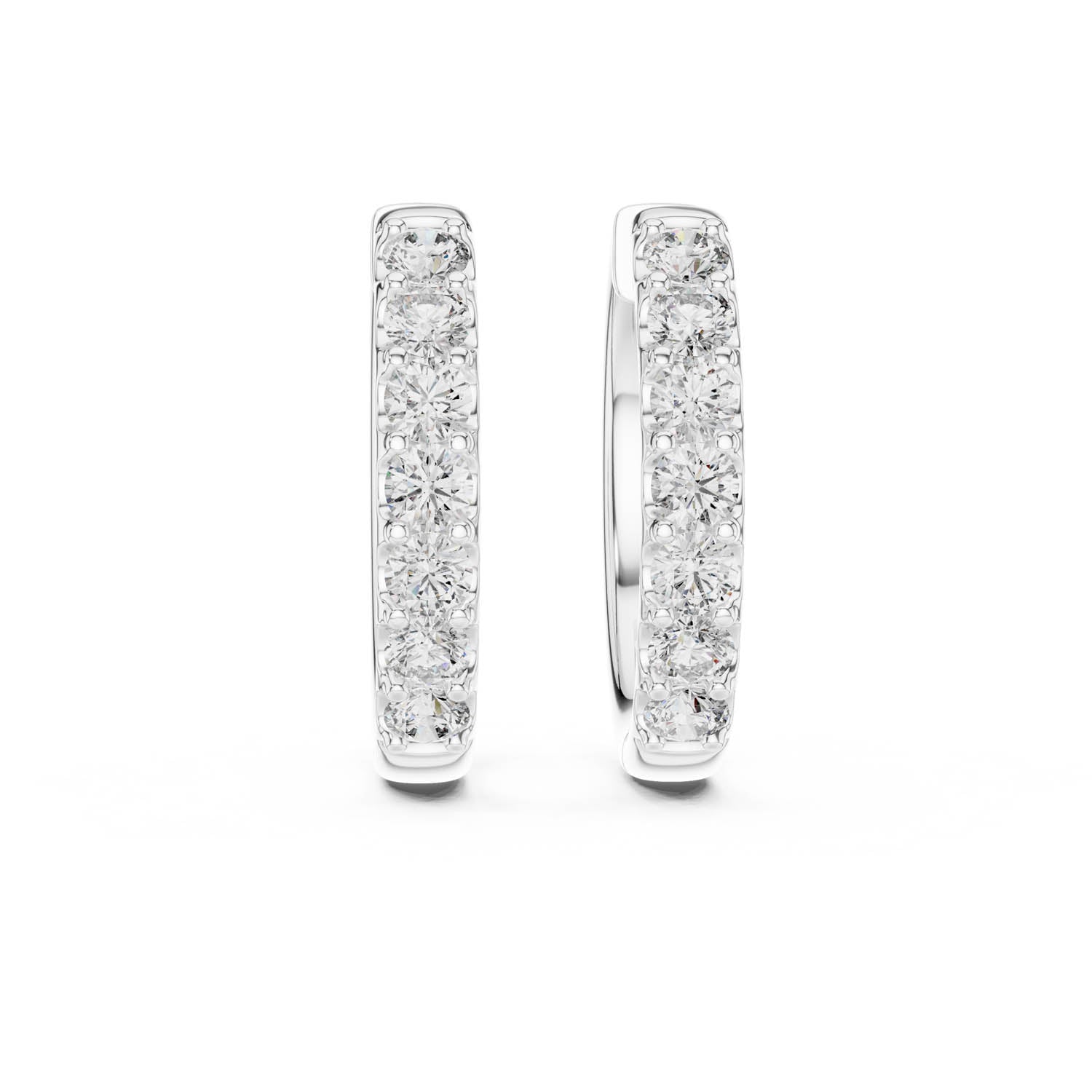 .70 Ct. Round Diamond Inside-Out Hoop Earrings (30)