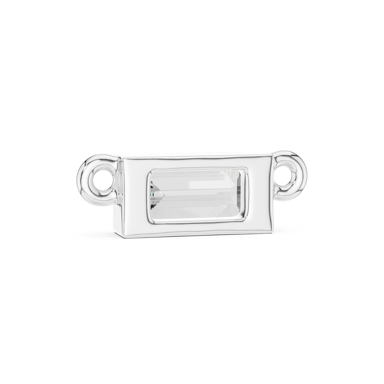 .30 Ct. Baguette Cut Diamond Bar Necklace (42#360006N) 4