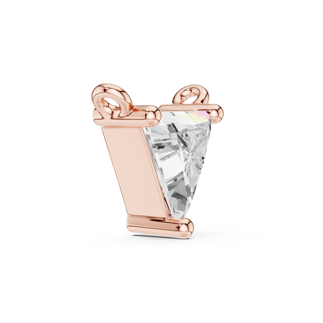 .75 Ct. Trillion-Cut Diamond Solitaire Necklace (42#360007N) 10