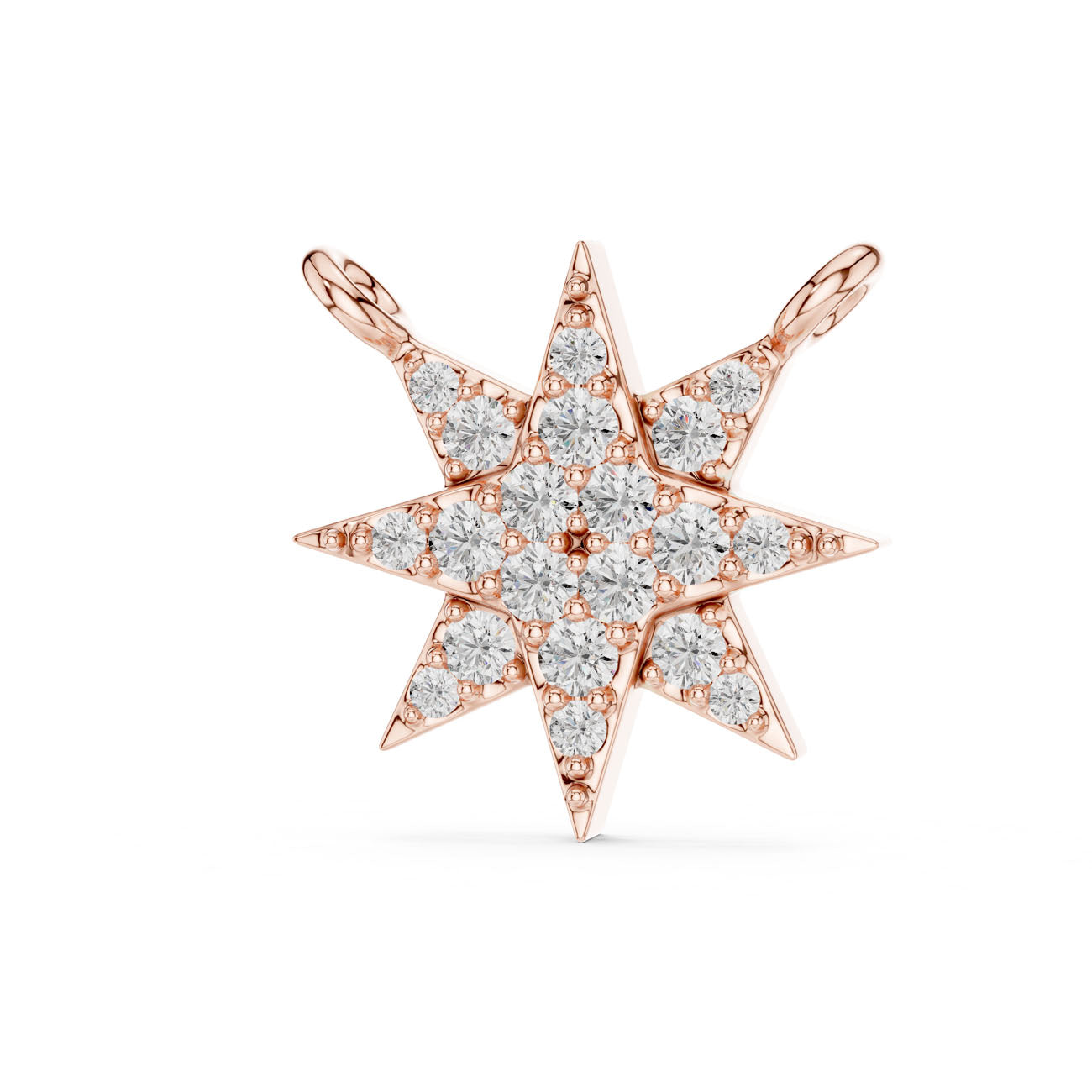 .17 Ct. Diamond Star Pendant Necklace (42#360012N) 9