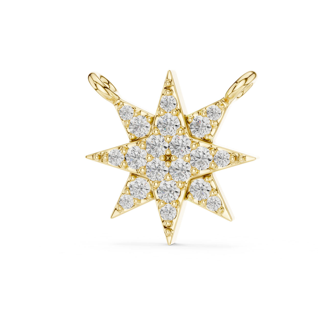 .17 Ct. Diamond Star Pendant Necklace (42#360012N)
