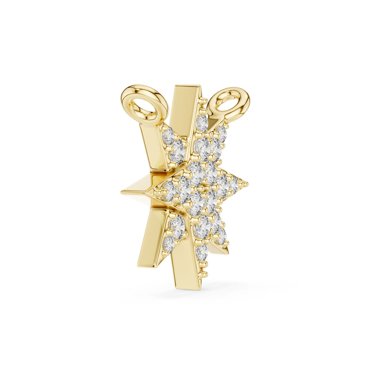 .17 Ct. Diamond Star Pendant Necklace (42#360012N) 5