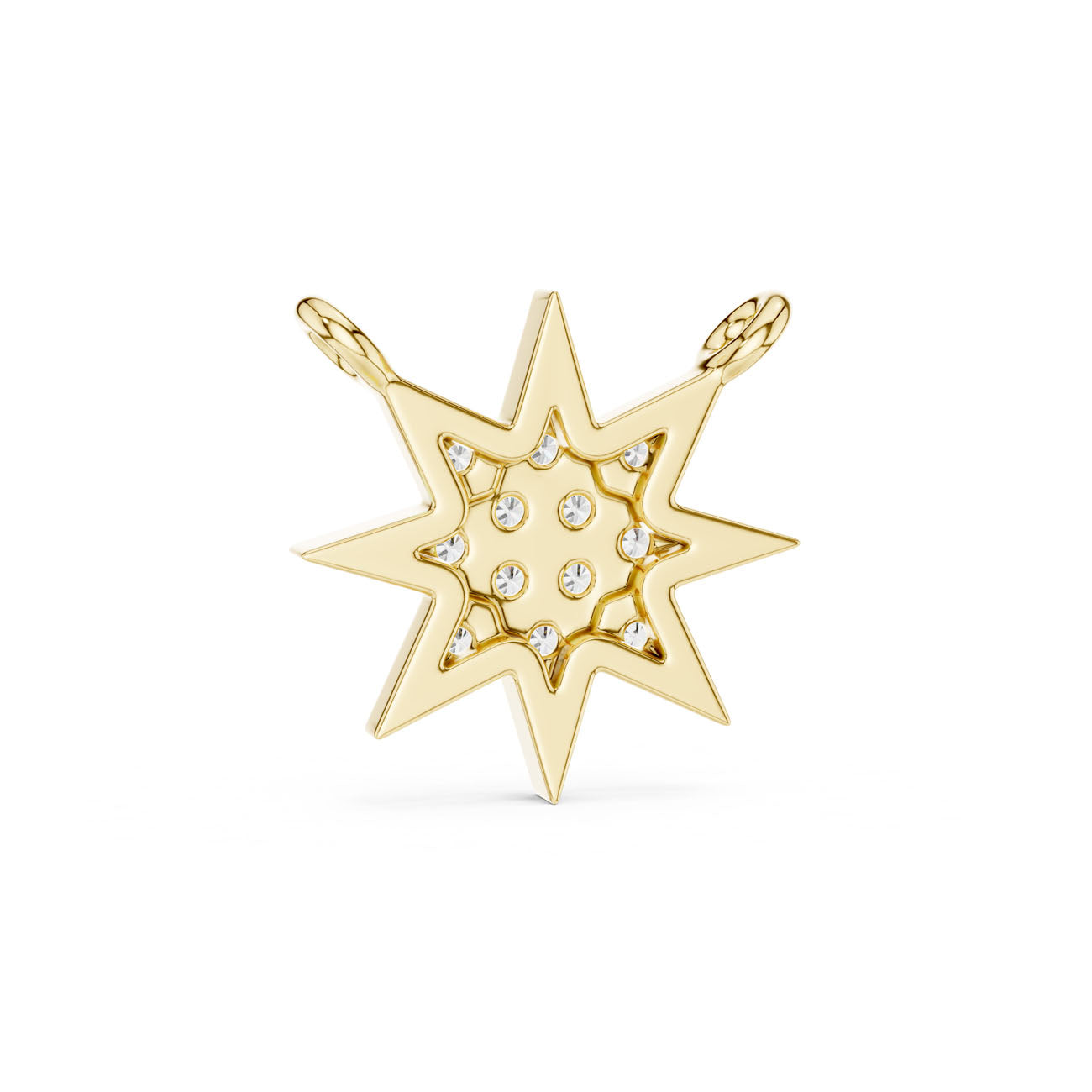 .17 Ct. Diamond Star Pendant Necklace (42#360012N) 6