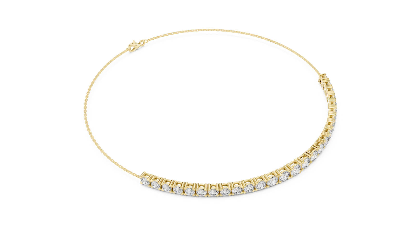 8.07 Ct. Round Diamond Half Tennis Bracelet (589) 10