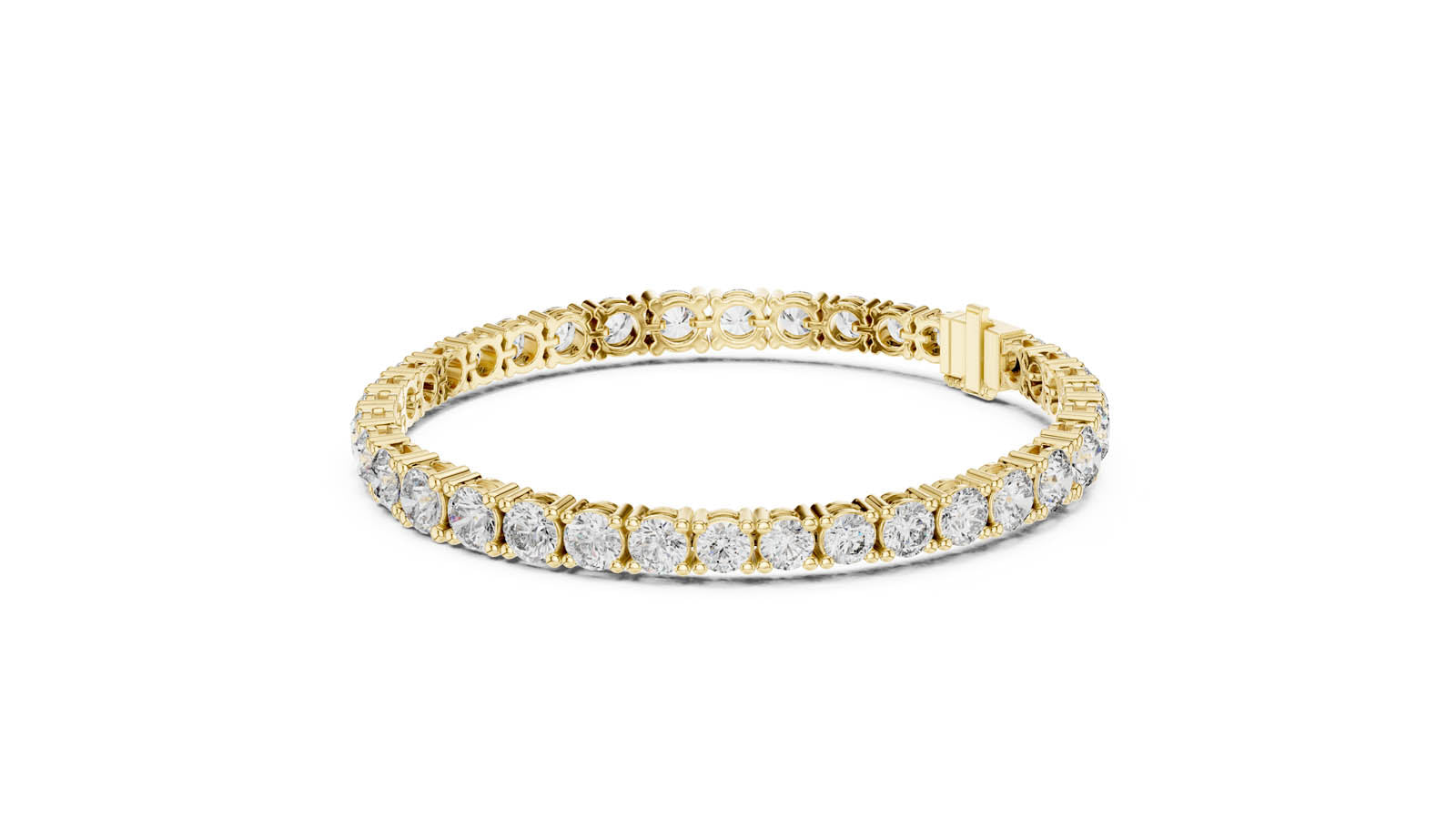 13.20 Ct. Classic Round Diamond Tennis Bracelet (594)