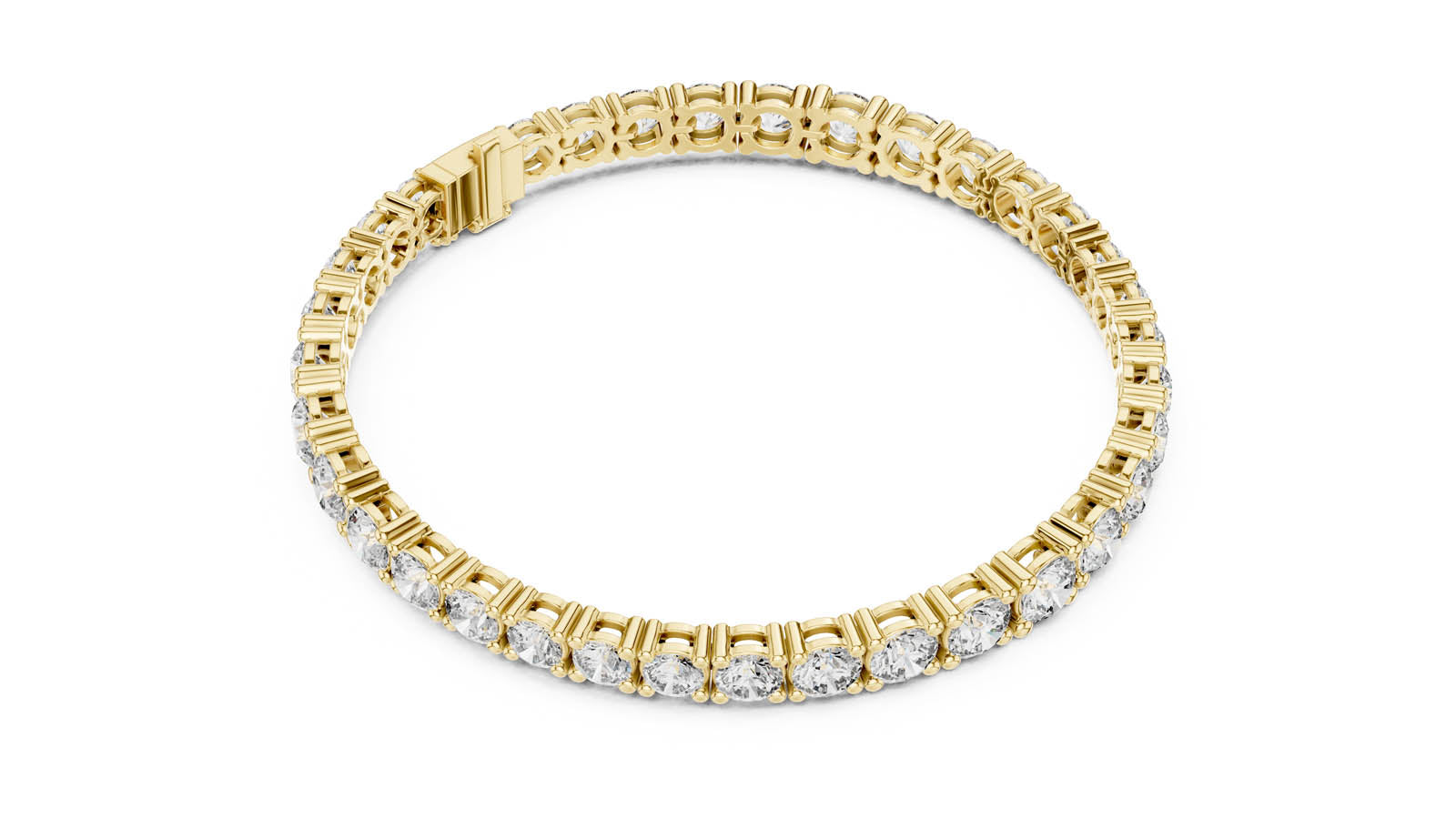 13.20 Ct. Classic Round Diamond Tennis Bracelet (594) 11