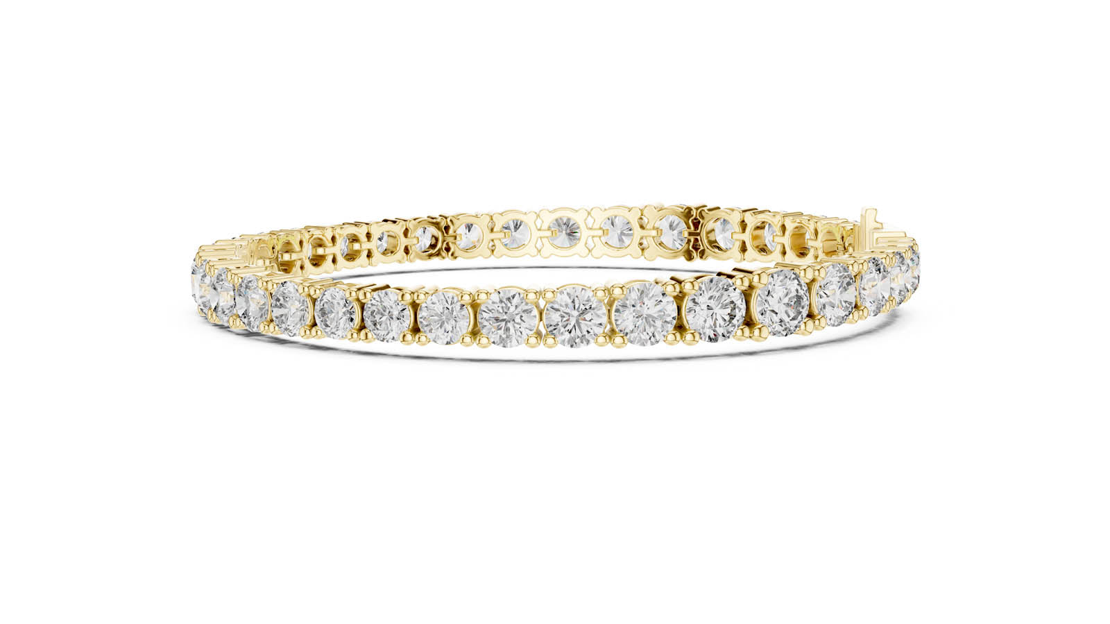 13.20 Ct. Classic Round Diamond Tennis Bracelet (594) 12