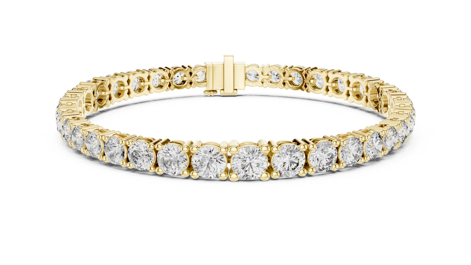 13.20 Ct. Classic Round Diamond Tennis Bracelet (594)