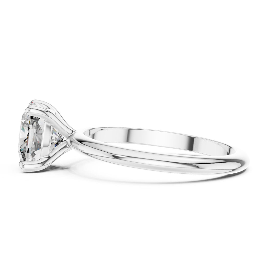 2.00 Ct. Cushion Cut Diamond Solitaire Ring (9#10027L_20) 8