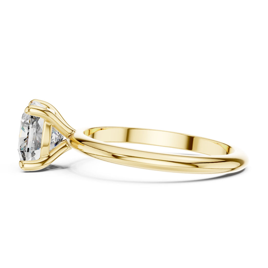 2.00 Ct. Cushion Cut Diamond Solitaire Ring (9#10027L_20) 4