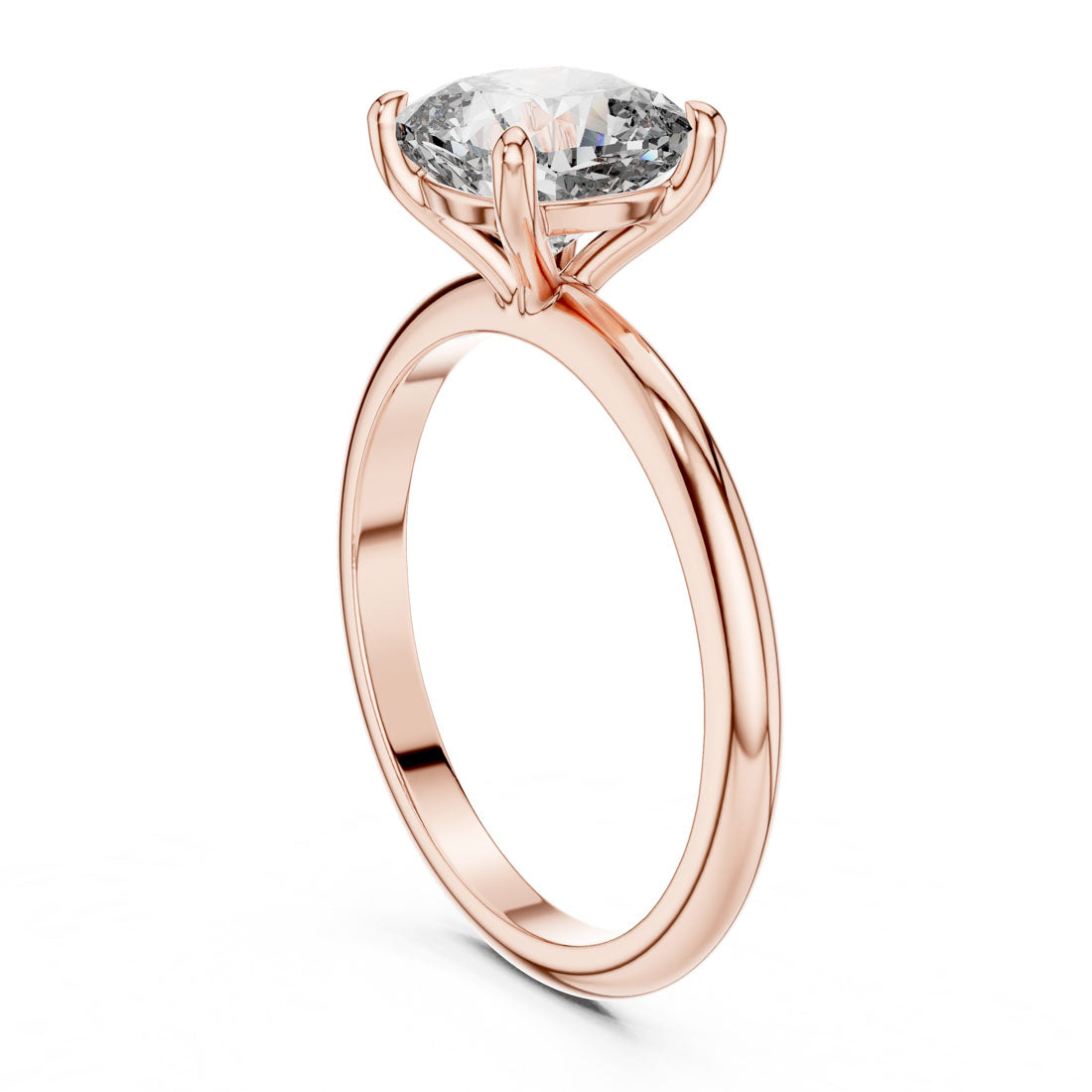 2.00 Ct. Cushion Cut Diamond Solitaire Ring (9#10027L_20) 9
