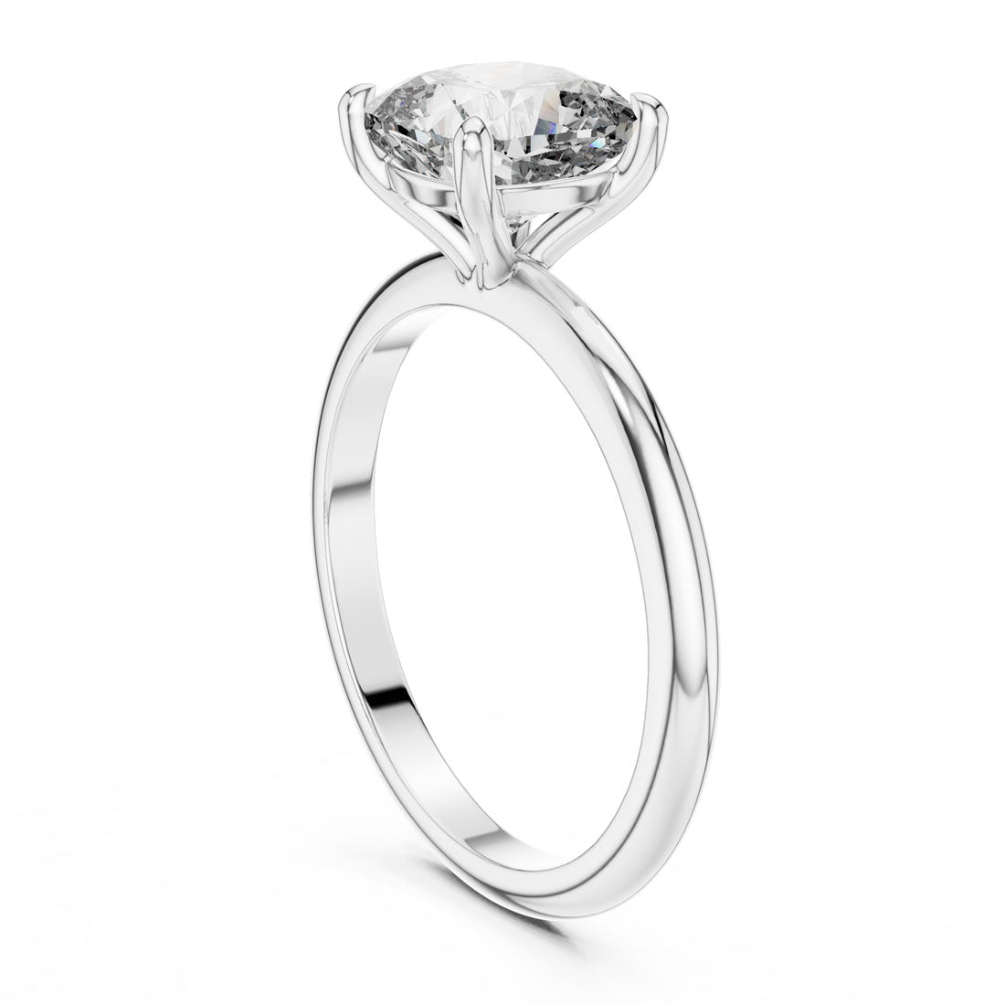 2.00 Ct. Cushion Cut Diamond Solitaire Ring (9#10027L_20) 11