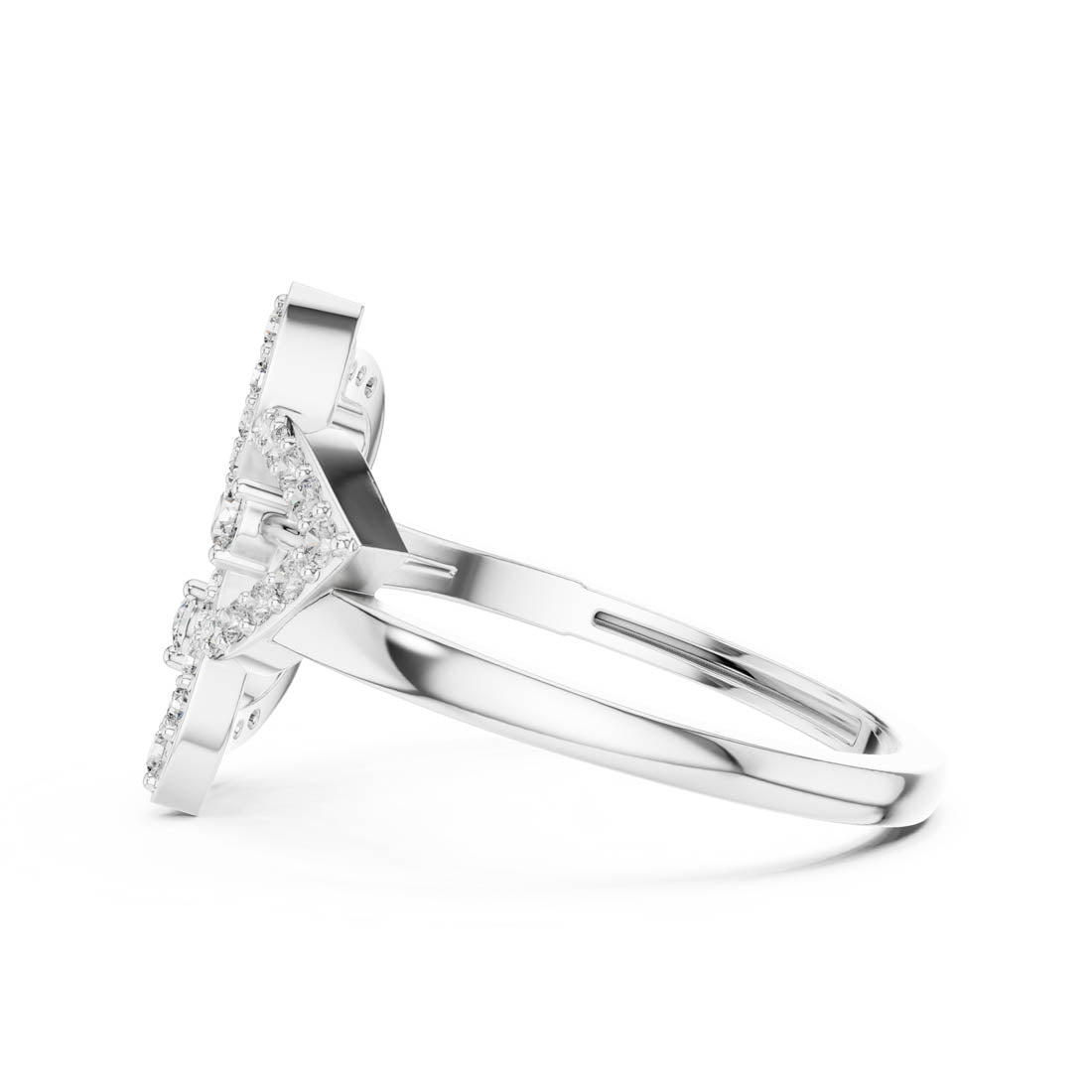 .26 Ct. Botanical Leaf Diamond Ring (9#10070L) 4