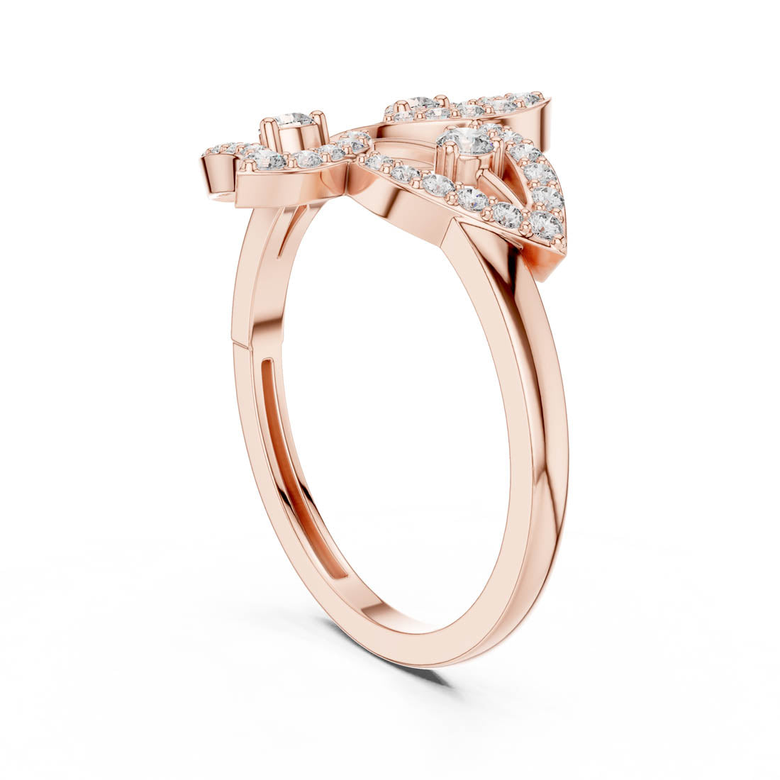 .26 Ct. Botanical Leaf Diamond Ring (9#10070L) 9