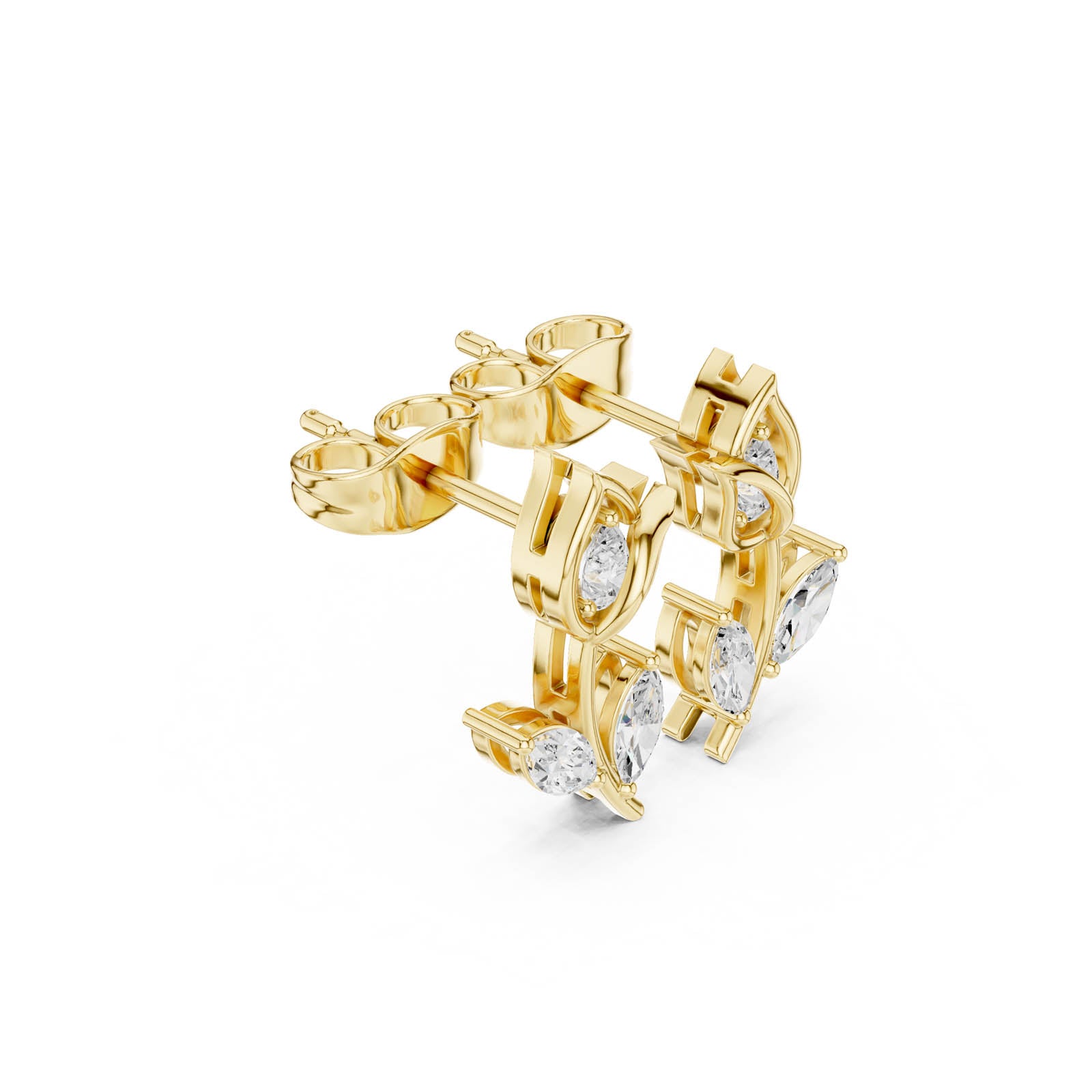 .32 Ct. Marquise Diamond Leaf Earrings (AGDPD-204E) 7
