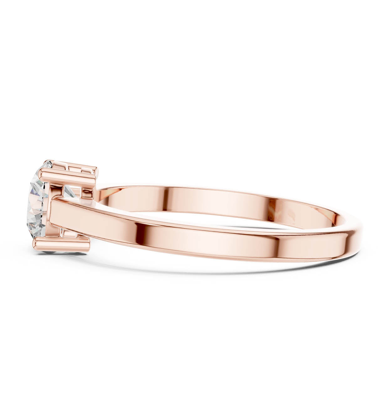 .85 Ct. Classic Round Diamond Solitaire Ring (ALR-28) 12