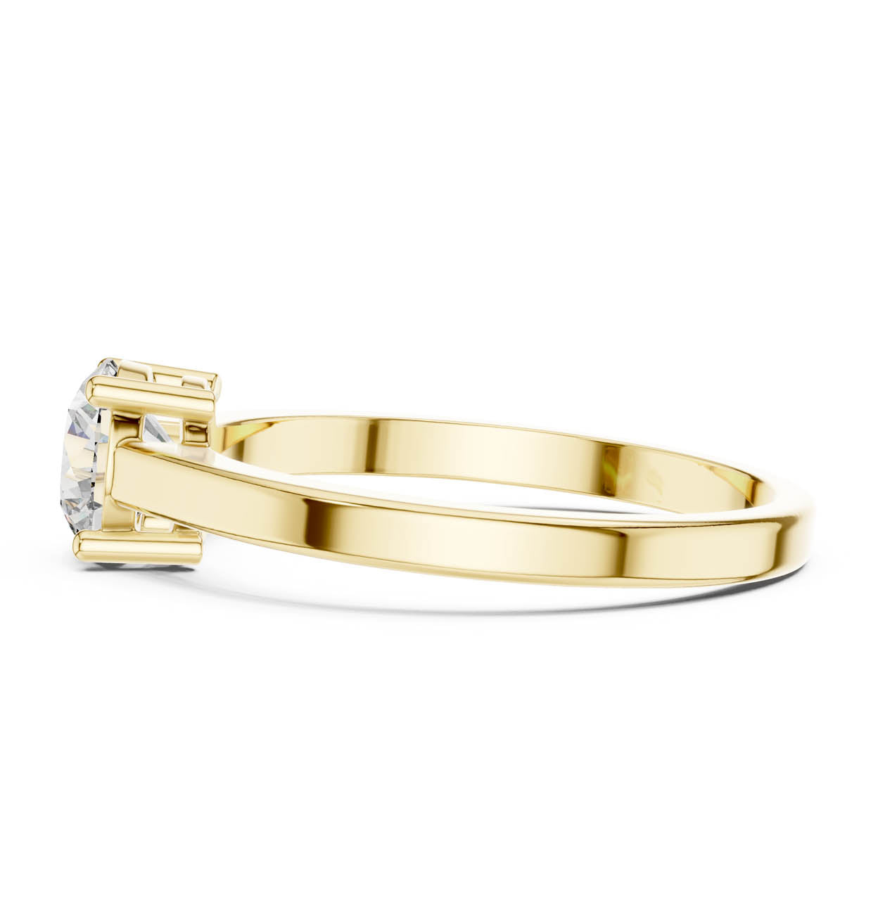 .85 Ct. Classic Round Diamond Solitaire Ring (ALR-28) 4