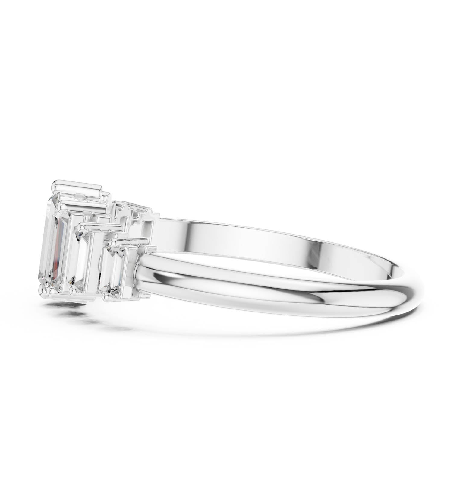 .58 Ct. Baguette Diamond Multi-Stone Band (ALR-98) 8