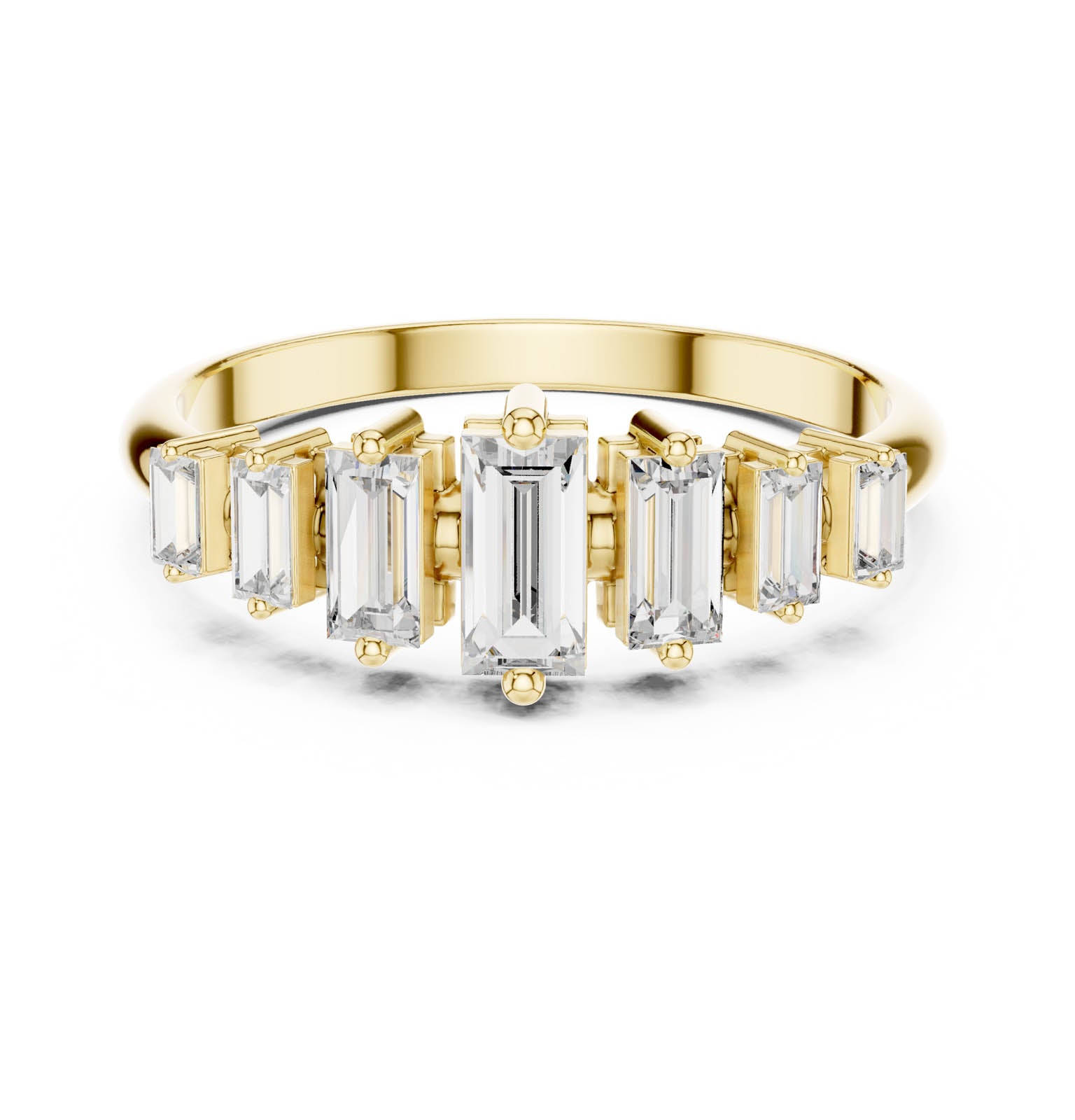 .58 Ct. Baguette Diamond Multi-Stone Band (ALR-98) 1