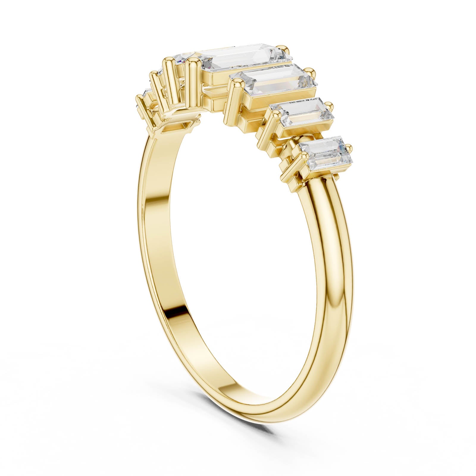 .58 Ct. Baguette Diamond Multi-Stone Band (ALR-98) 13