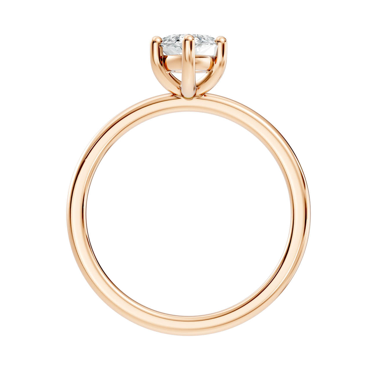 .50-1.00 Ct. Marquise Cut Diamond Solitaire Ring with Classic Prong Setting (b12-f) 8