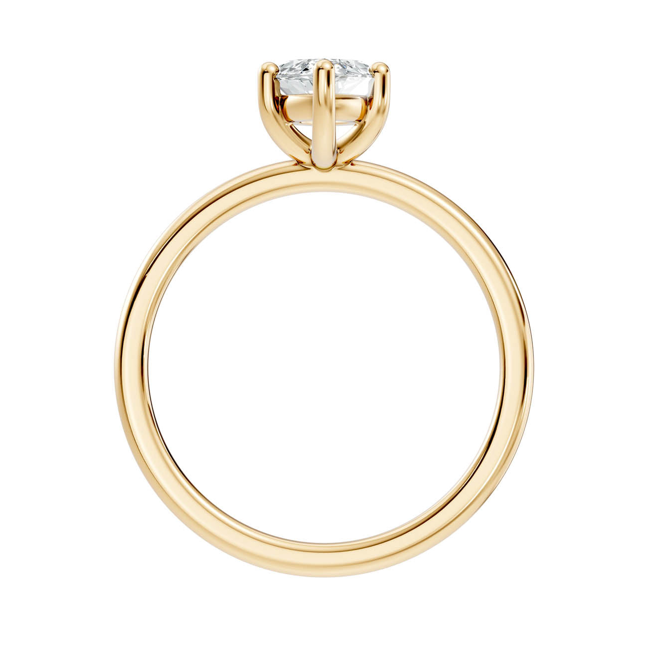 .50-1.00 Ct. Marquise Cut Diamond Solitaire Ring with Classic Prong Setting (b12-f) 15