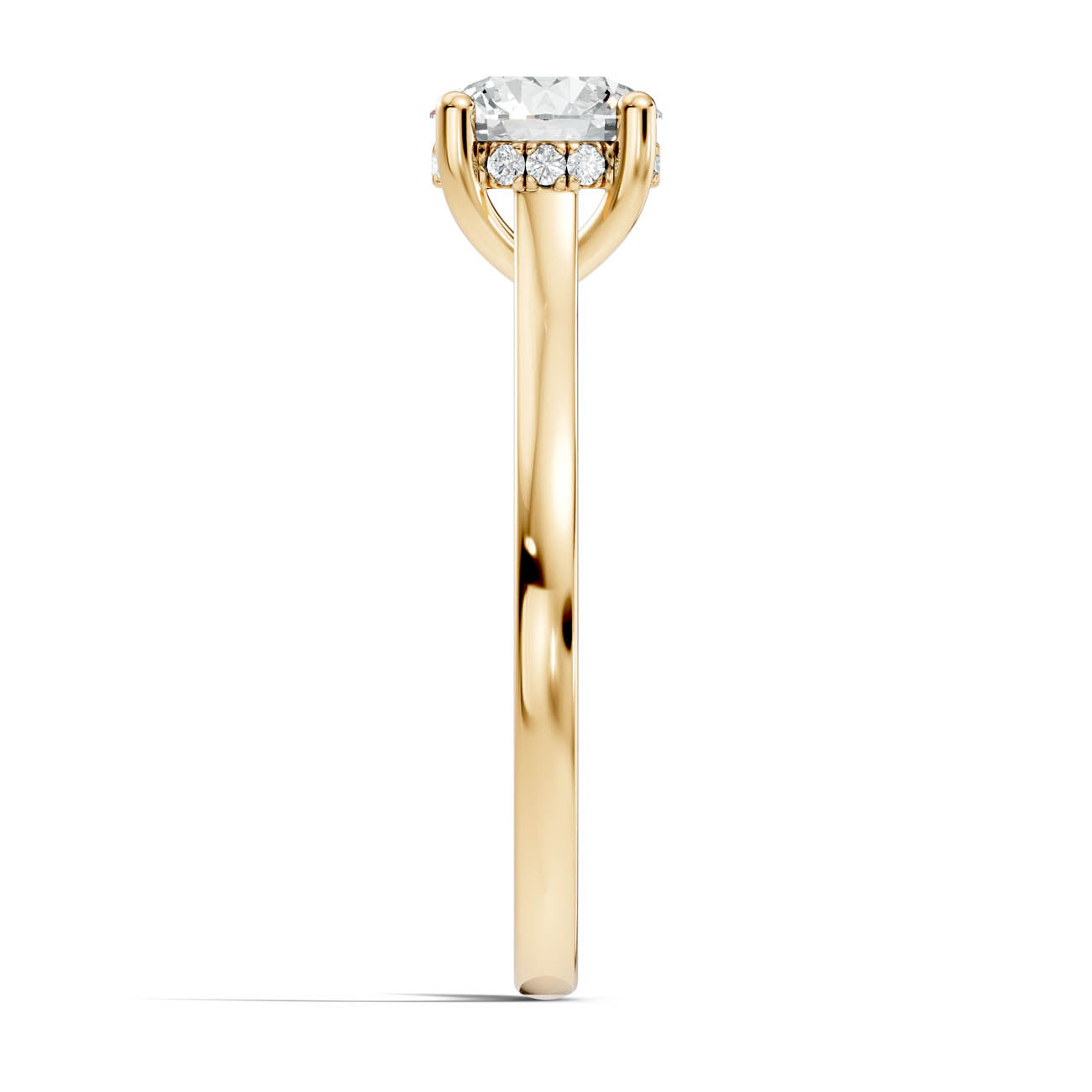 .50-1.50 Ct. Round Diamond Ring with Hidden Halo and Four-Prong Setting (b16-a copy) 13