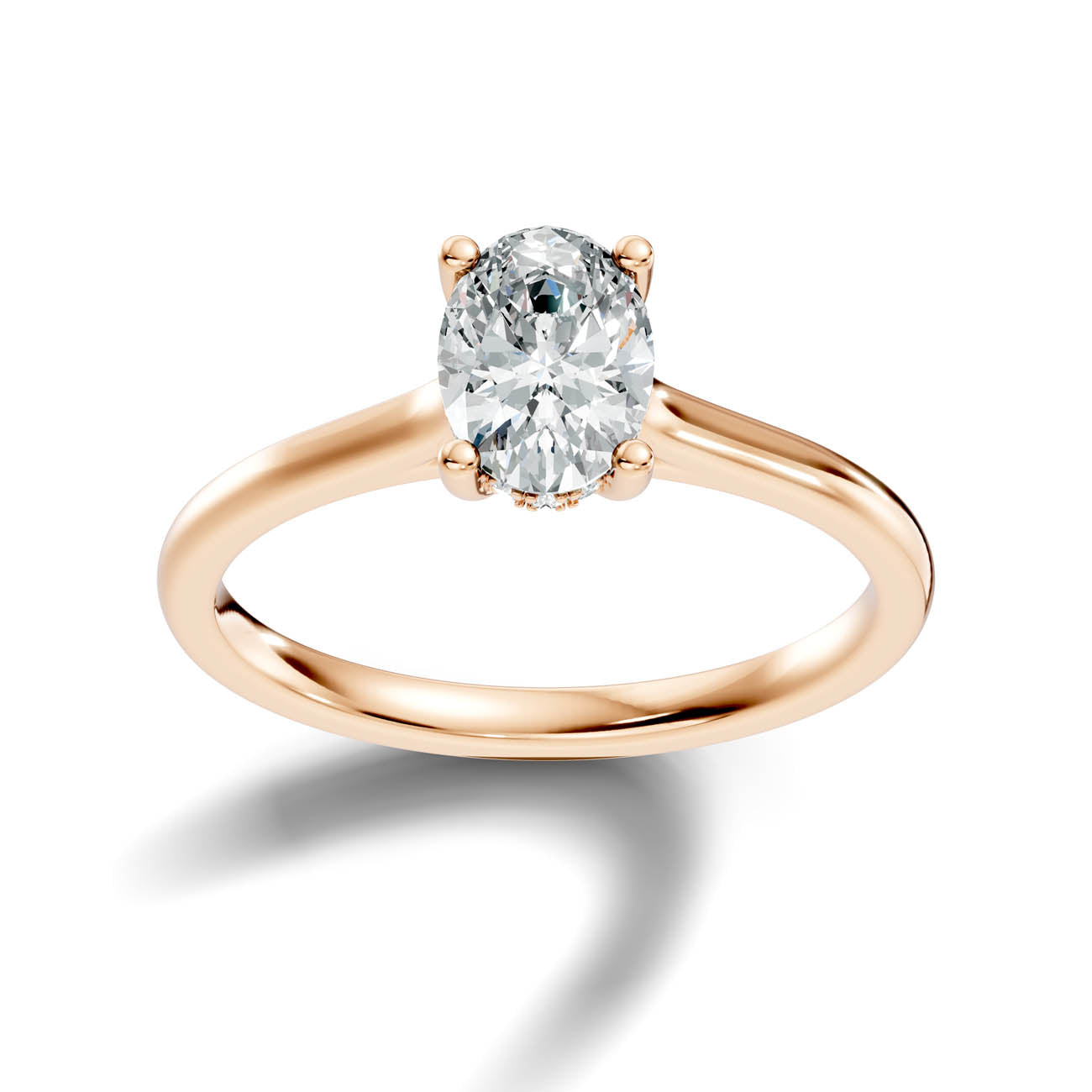 .50-1.50 Ct. Oval Diamond Ring with Hidden Halo and Four-Prong Setting (b16-b copy)