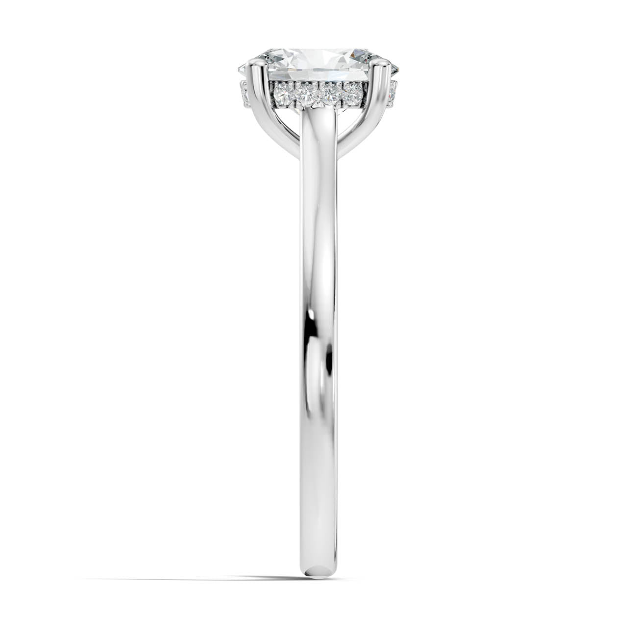 .50-1.50 Ct. Oval Diamond Ring with Hidden Halo and Four-Prong Setting (b16-b copy) 10