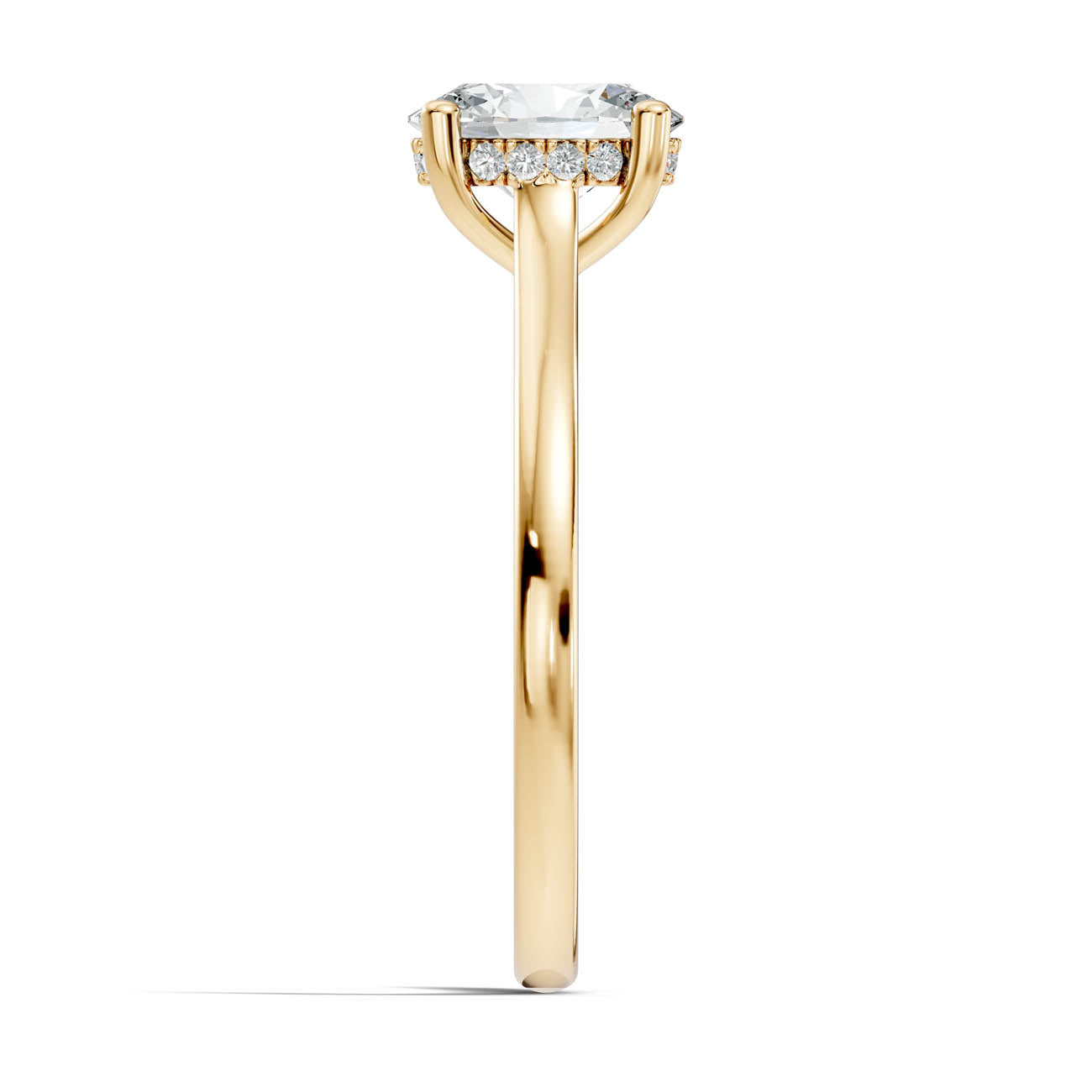.50-1.50 Ct. Oval Diamond Ring with Hidden Halo and Four-Prong Setting (b16-b copy) 14