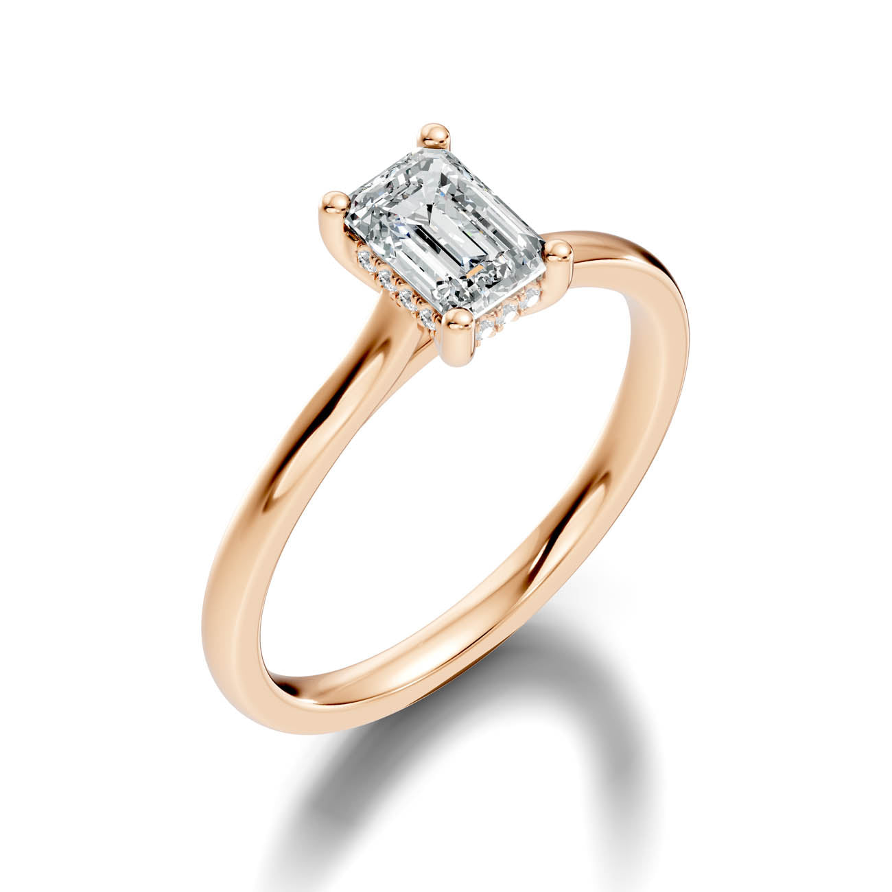 .50-1.50 Ct. Emerald Cut Diamond Ring with Hidden Halo and Four-Prong Setting (b16-c copy)