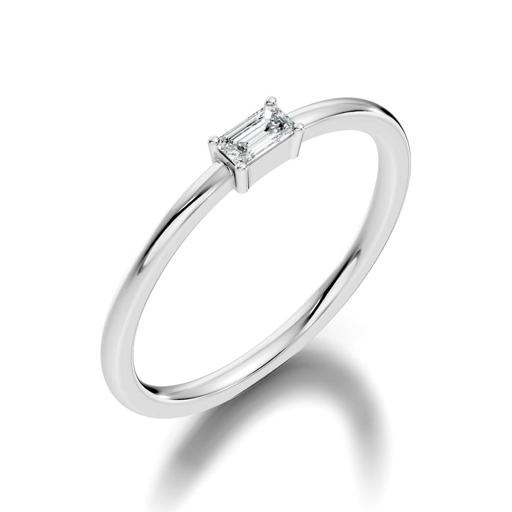.10 Ct. Emerald-Cut Diamond Solitaire Engagement Ring (b4-a copy) 14
