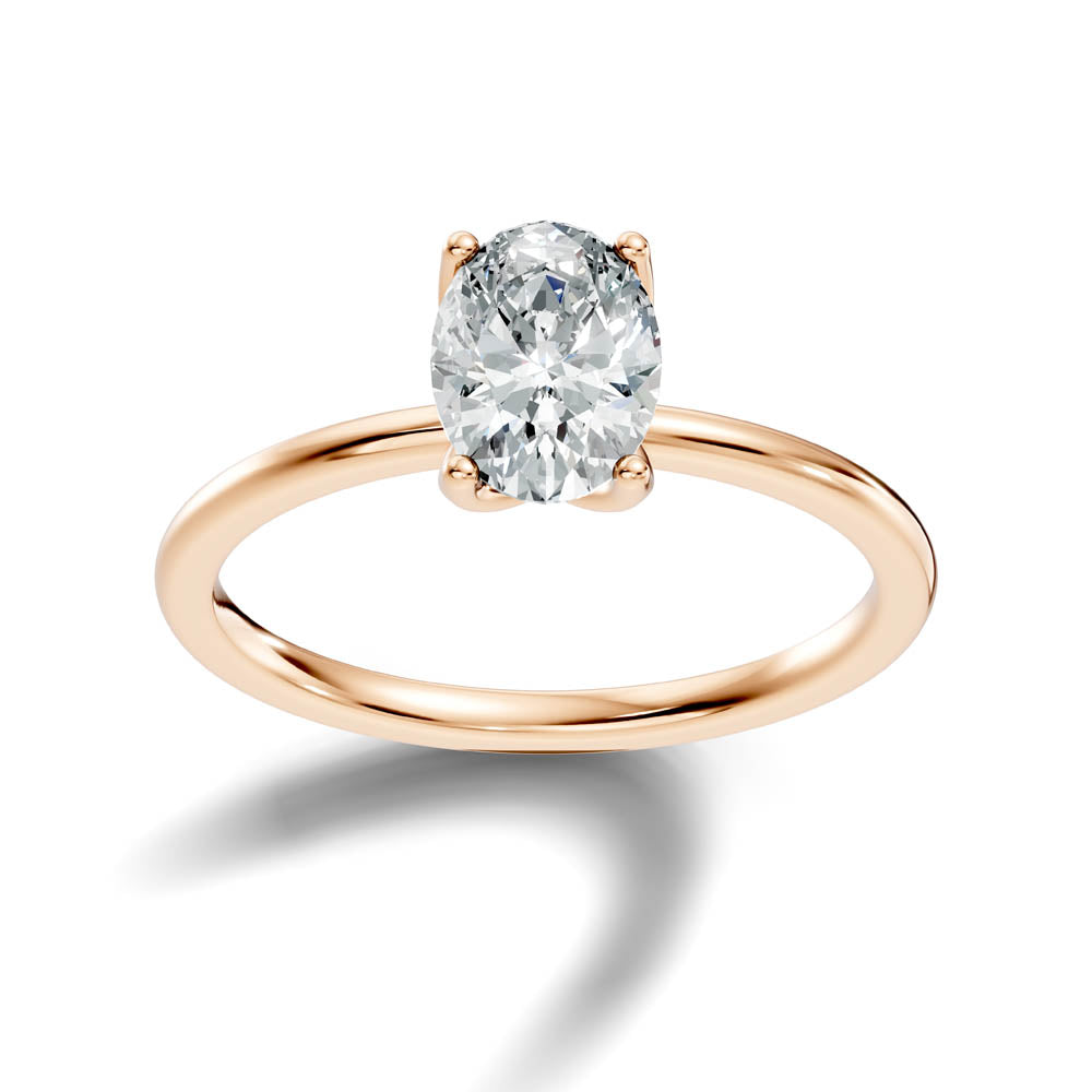 1.00 Ct. Oval Diamond Classic Solitaire Ring (b7-B copy)