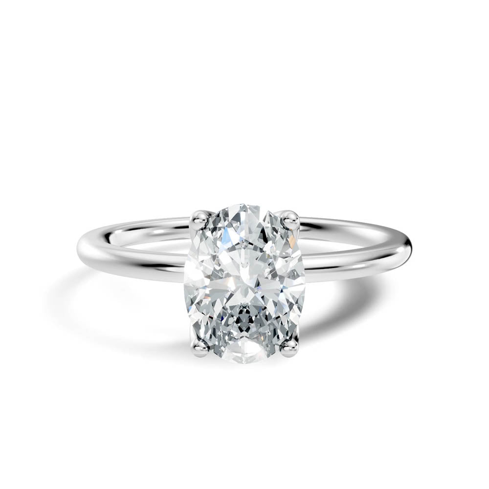1.00 Ct. Oval Diamond Classic Solitaire Ring (b7-B copy) 15