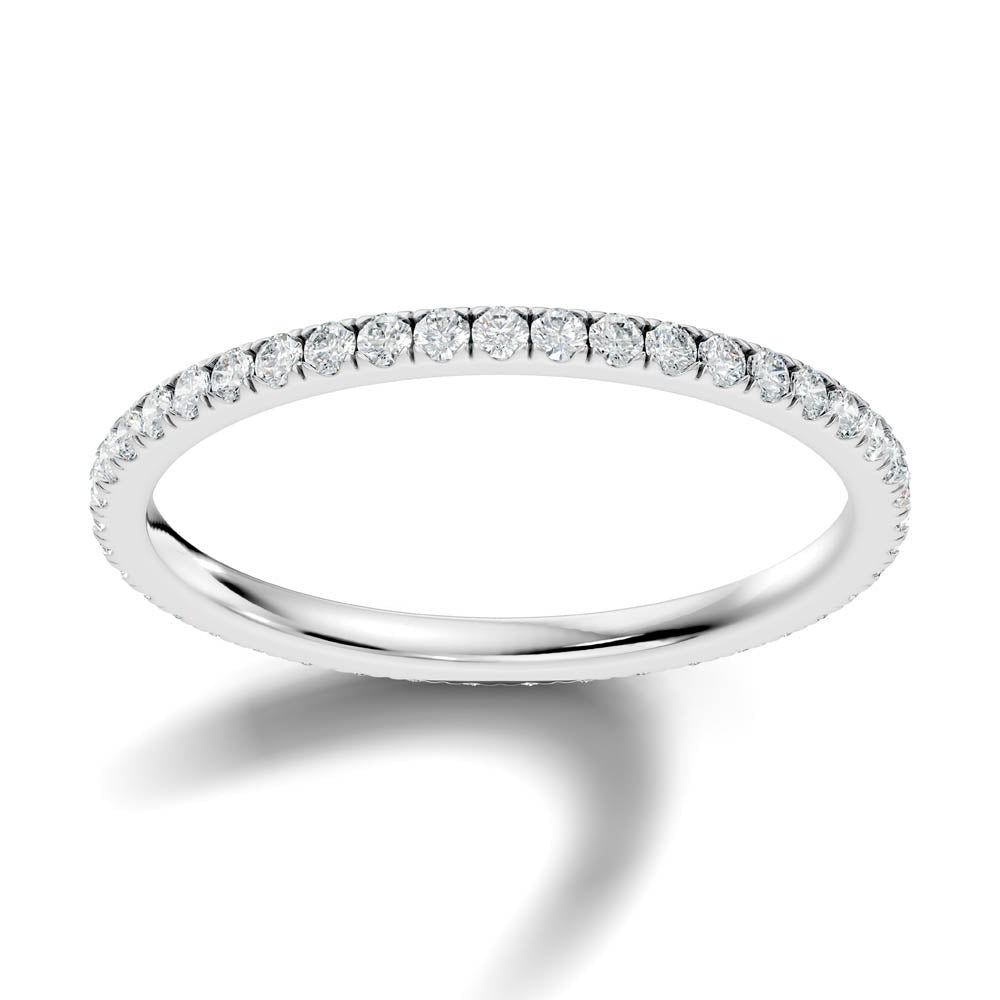 .35 Ct. Diamond Pavé Eternity-Style Band (b8-a) 6
