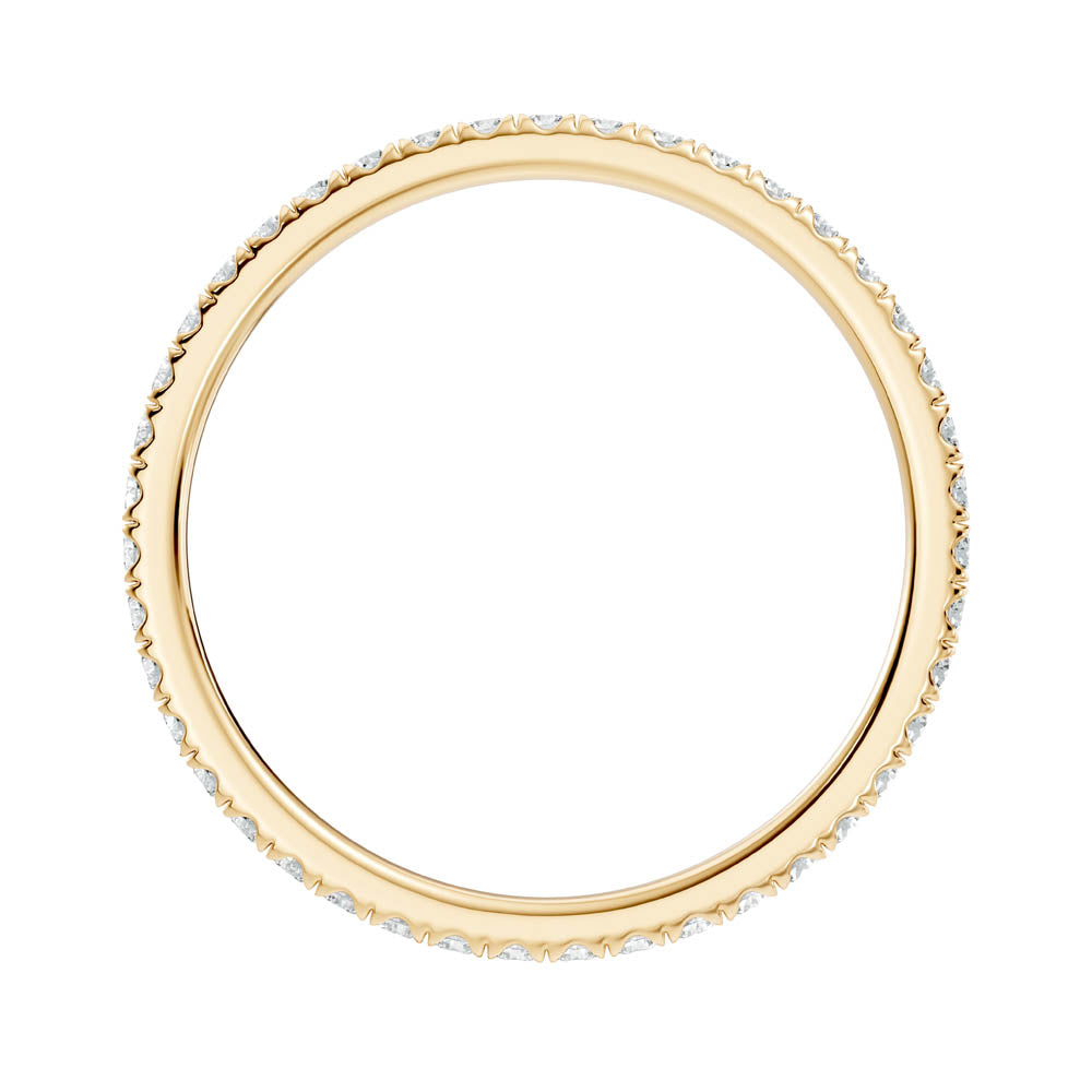 .35 Ct. Diamond Pavé Eternity-Style Band (b8-a) 9
