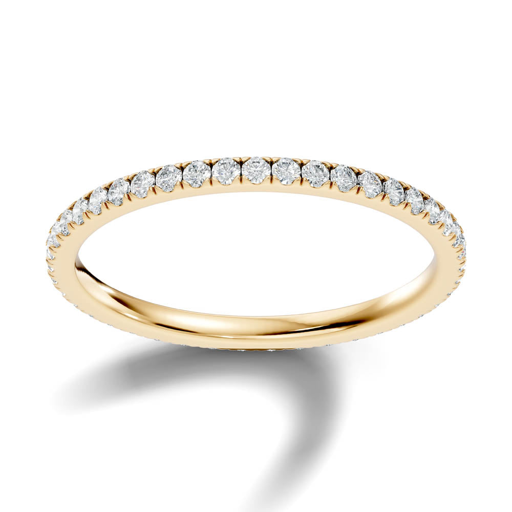.35 Ct. Diamond Pavé Eternity-Style Band (b8-a) 10