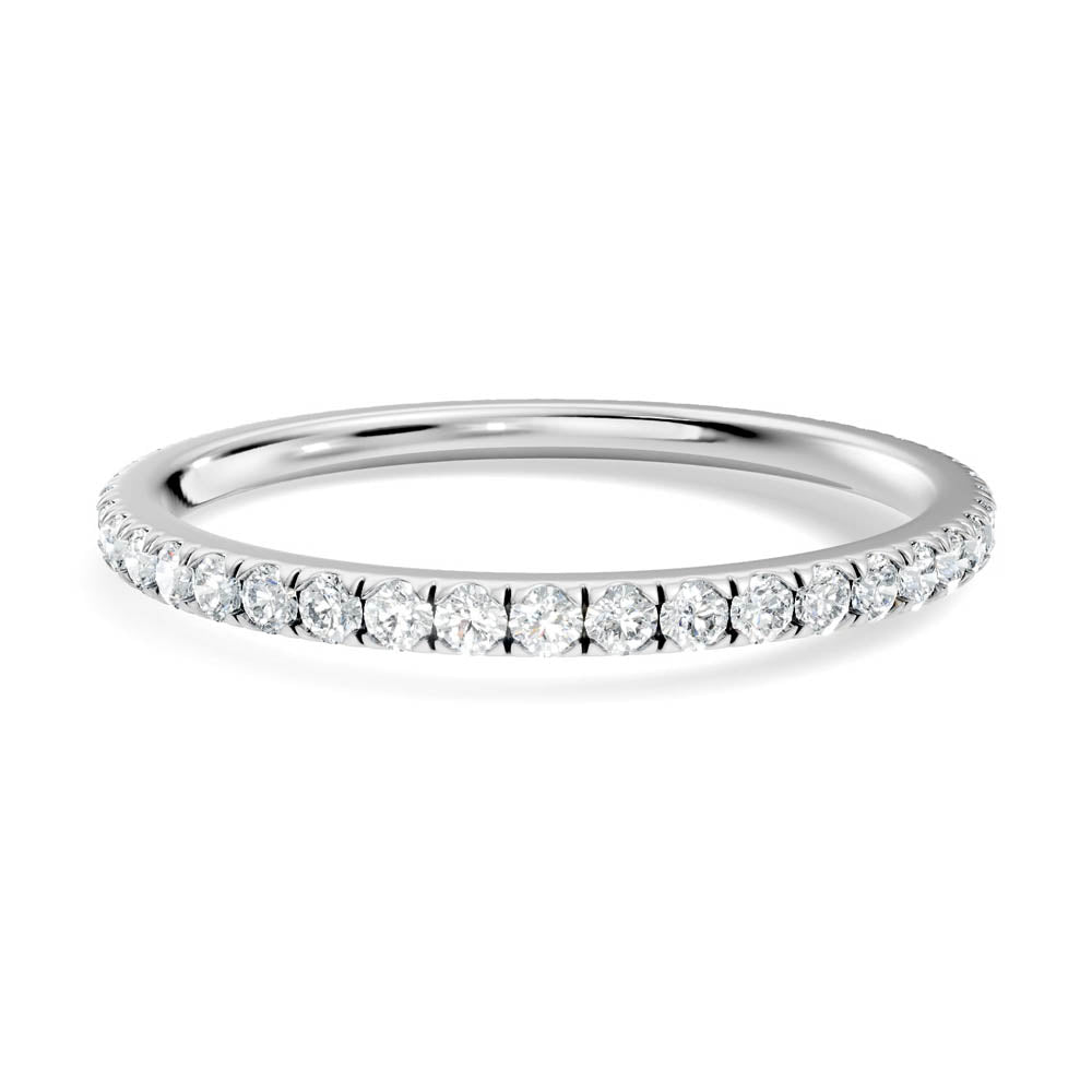.35 Ct. Diamond Pavé Eternity-Style Band (b8-a) 13