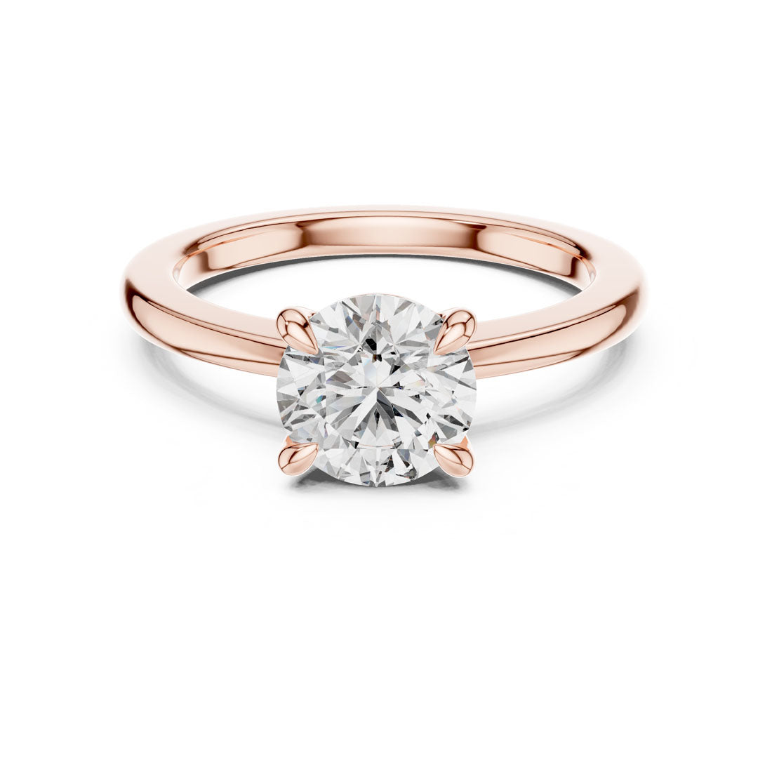 1.50 Ct. Classic Round Brilliant Solitaire Ring (DDLR-032) 3