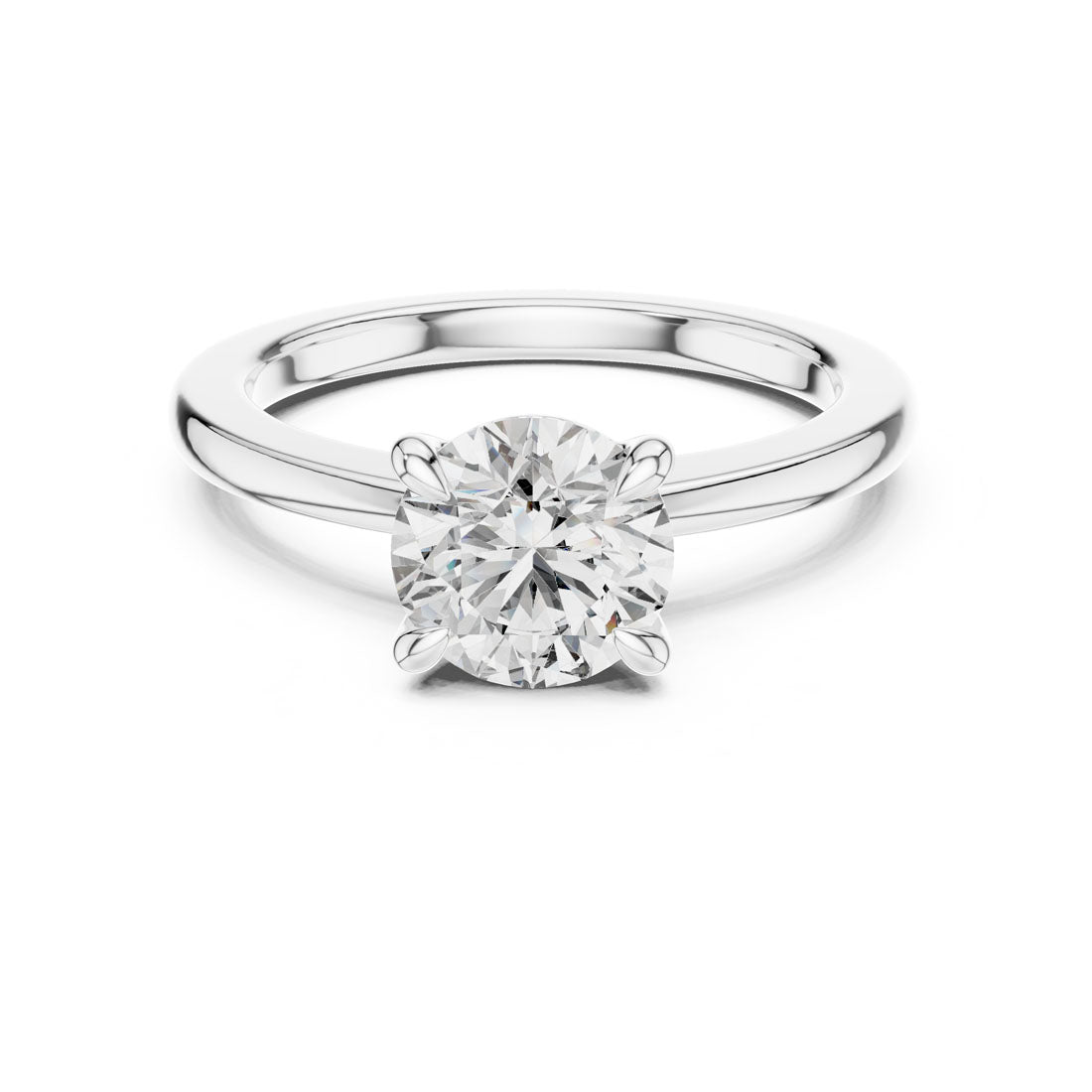 1.50 Ct. Classic Round Brilliant Solitaire Ring (DDLR-032)