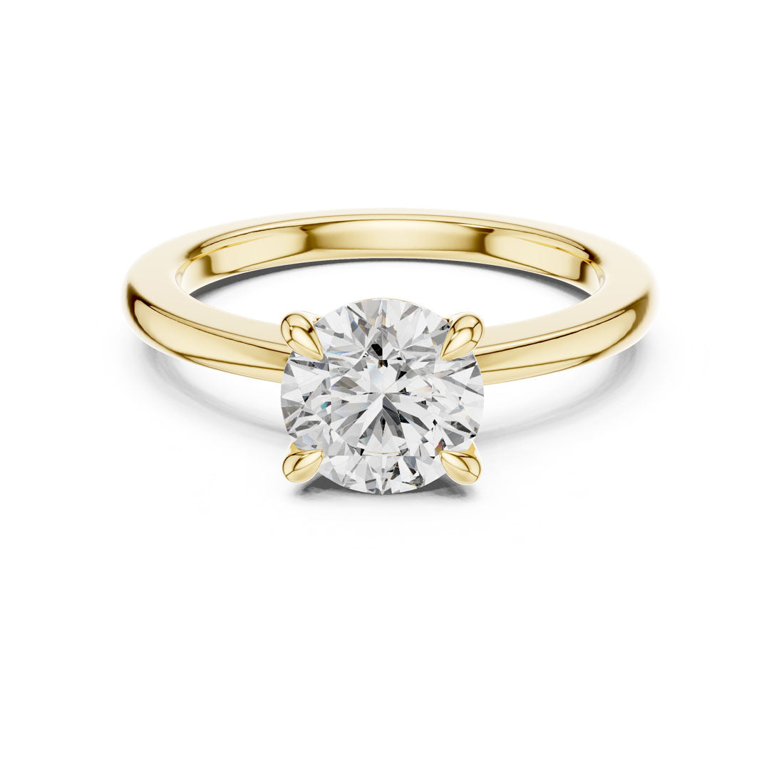 1.50 Ct. Classic Round Brilliant Solitaire Ring (DDLR-032)