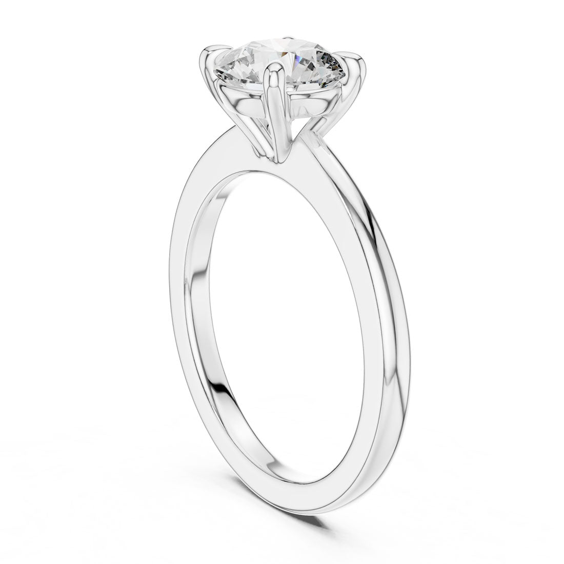 1.50 Ct. Classic Round Brilliant Solitaire Ring (DDLR-032) 10
