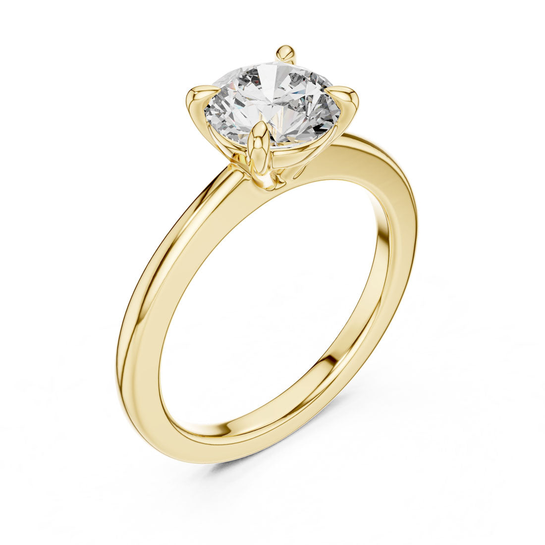 1.50 Ct. Classic Round Brilliant Solitaire Ring (DDLR-032) 8