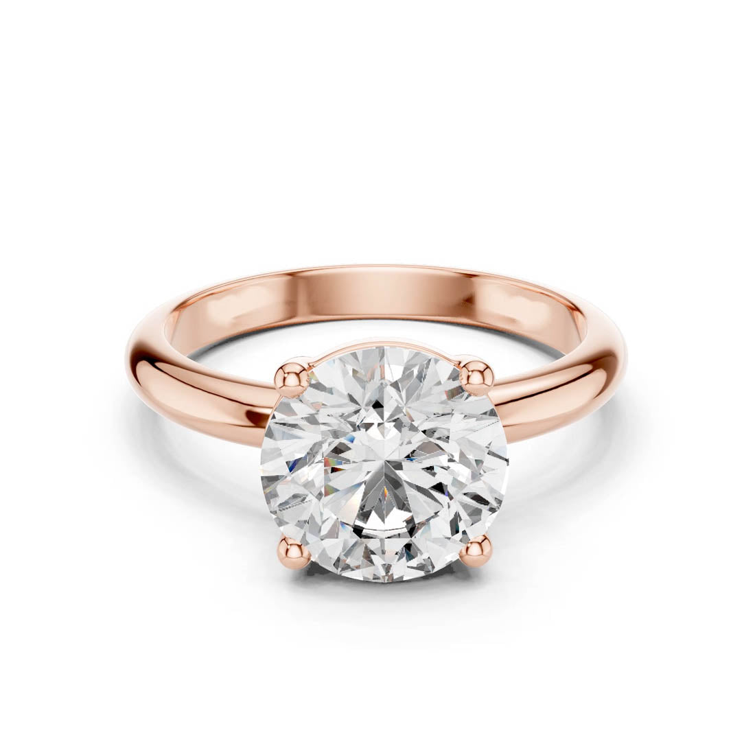 2.50 Ct. Round Diamond Solitaire Engagement Ring (DDLR-054) 3