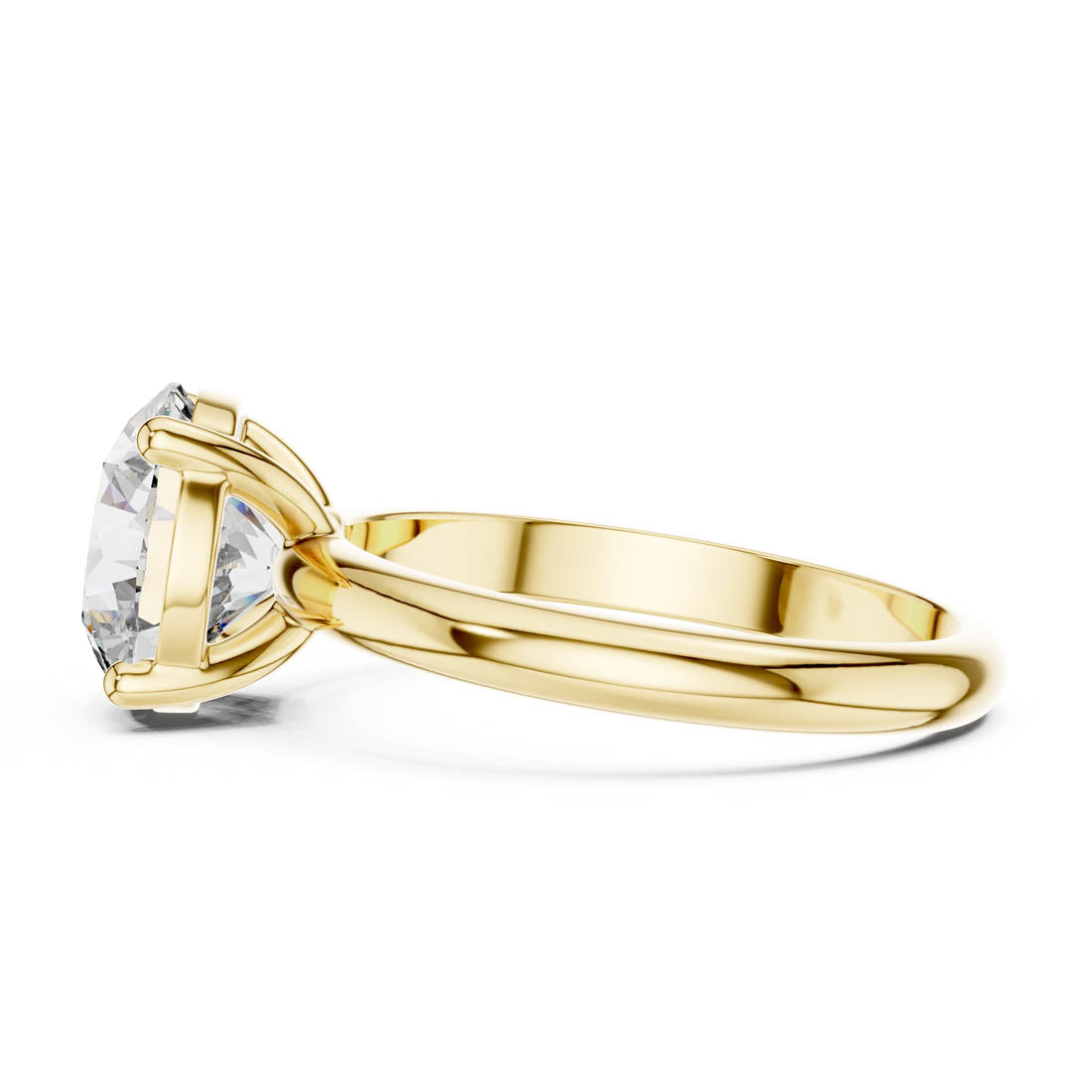 2.50 Ct. Round Diamond Solitaire Engagement Ring (DDLR-054) 5