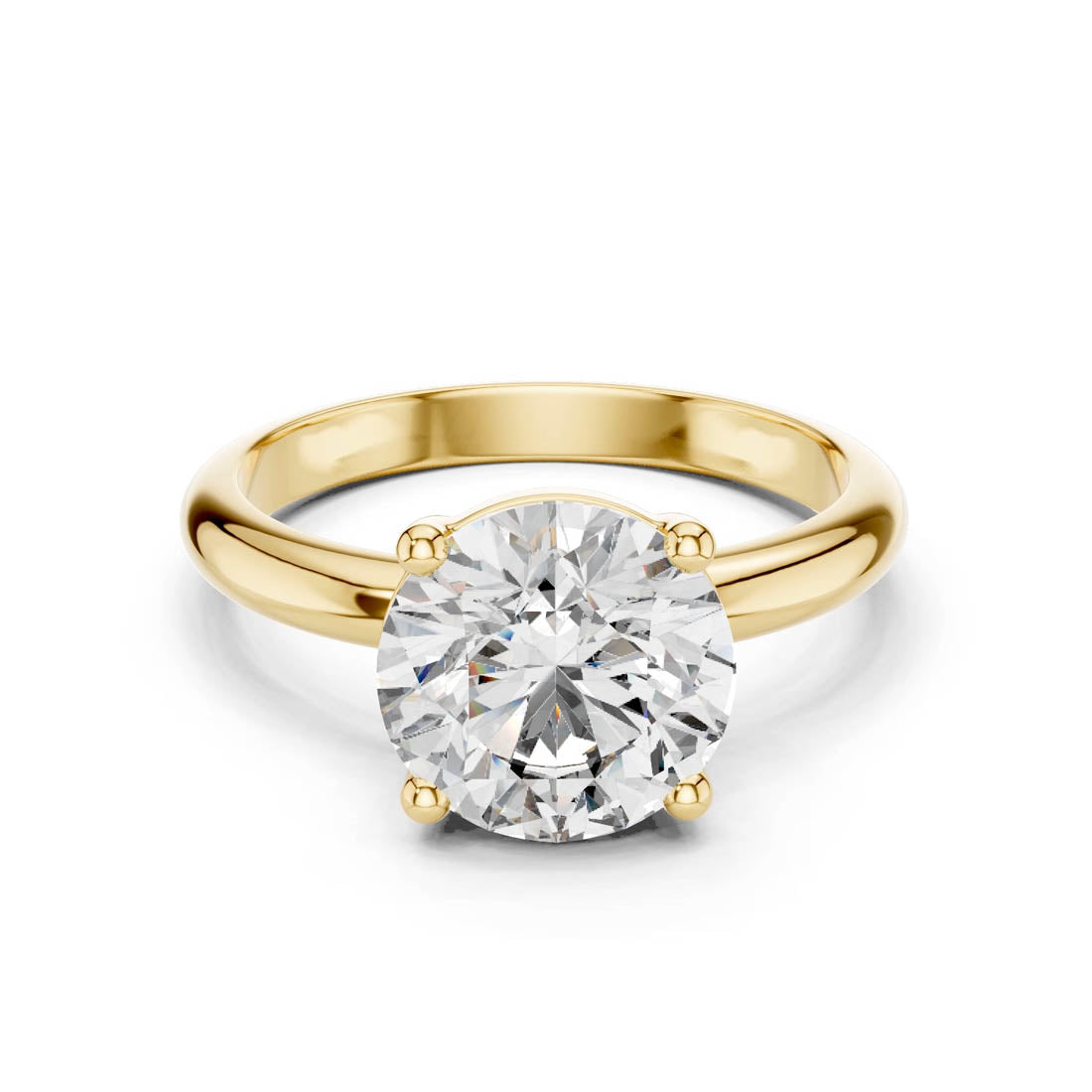 2.50 Ct. Round Diamond Solitaire Engagement Ring (DDLR-054)