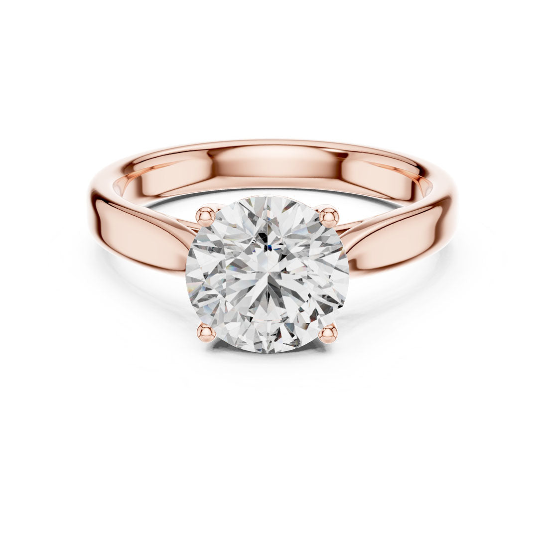 2.10 Ct. Round Brilliant Solitaire Engagement Ring (DDLR-070) 5