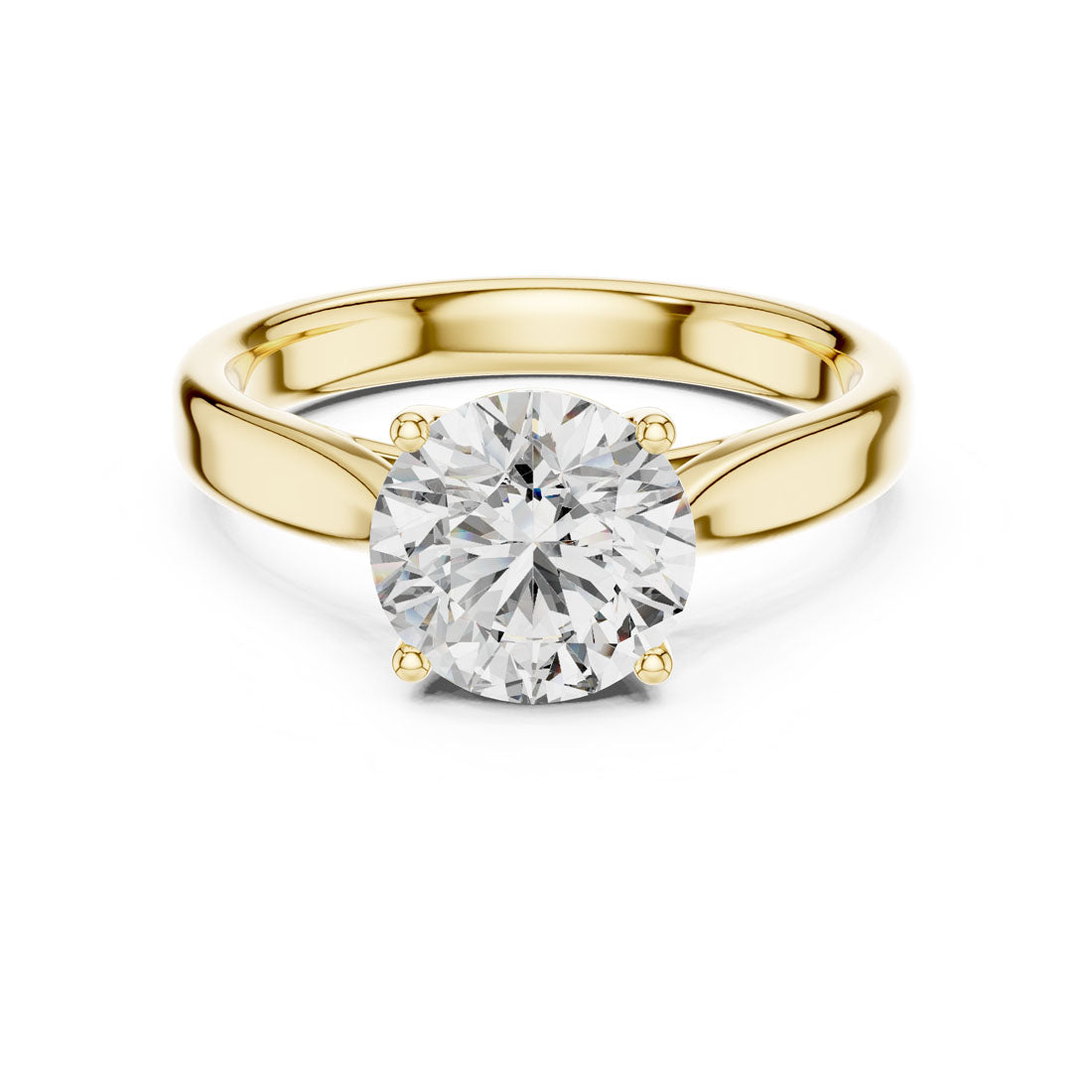 2.10 Ct. Round Brilliant Solitaire Engagement Ring (DDLR-070) 3