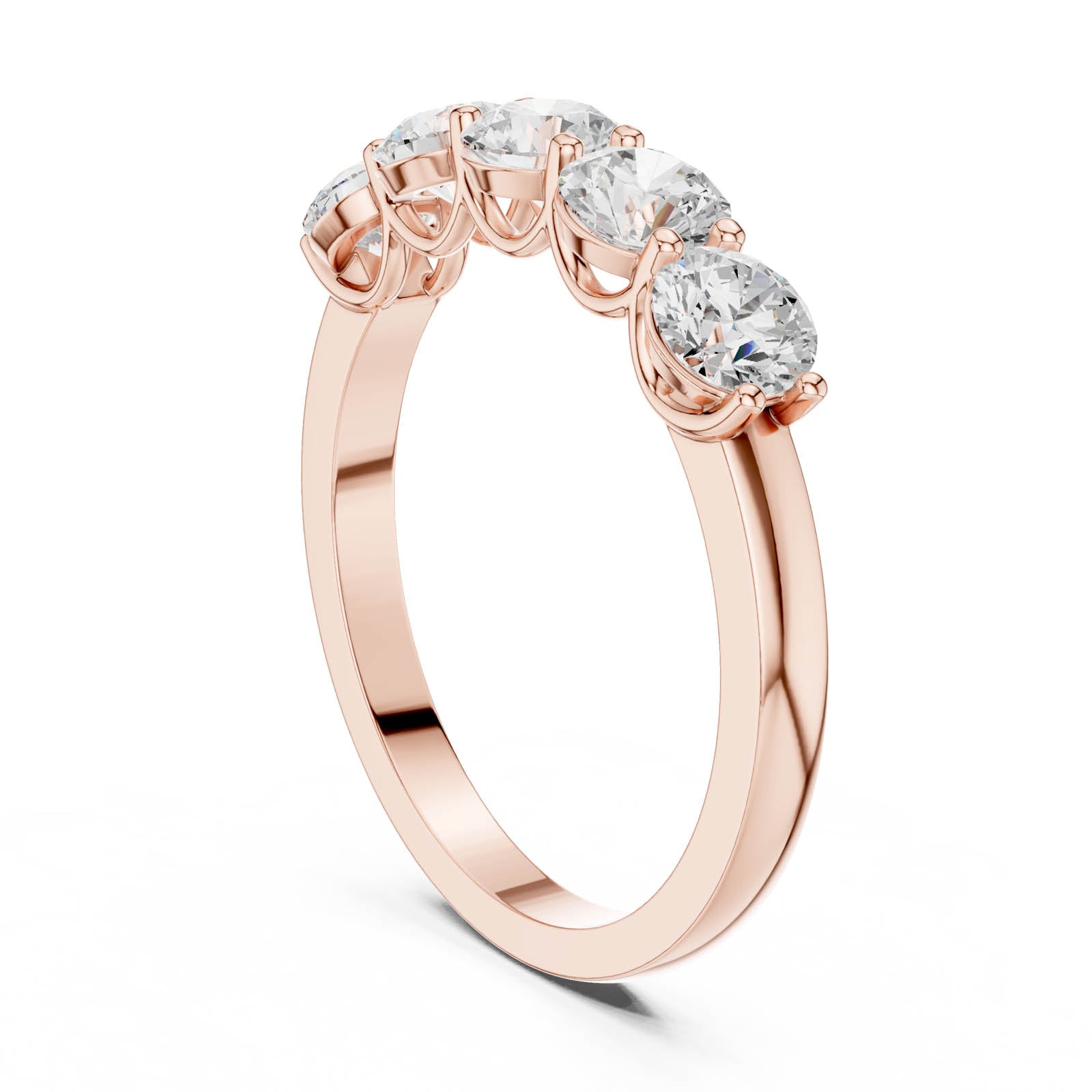 1.50 Ct. Shared Prong Diamond Wedding Band (DDLR-1120) 8